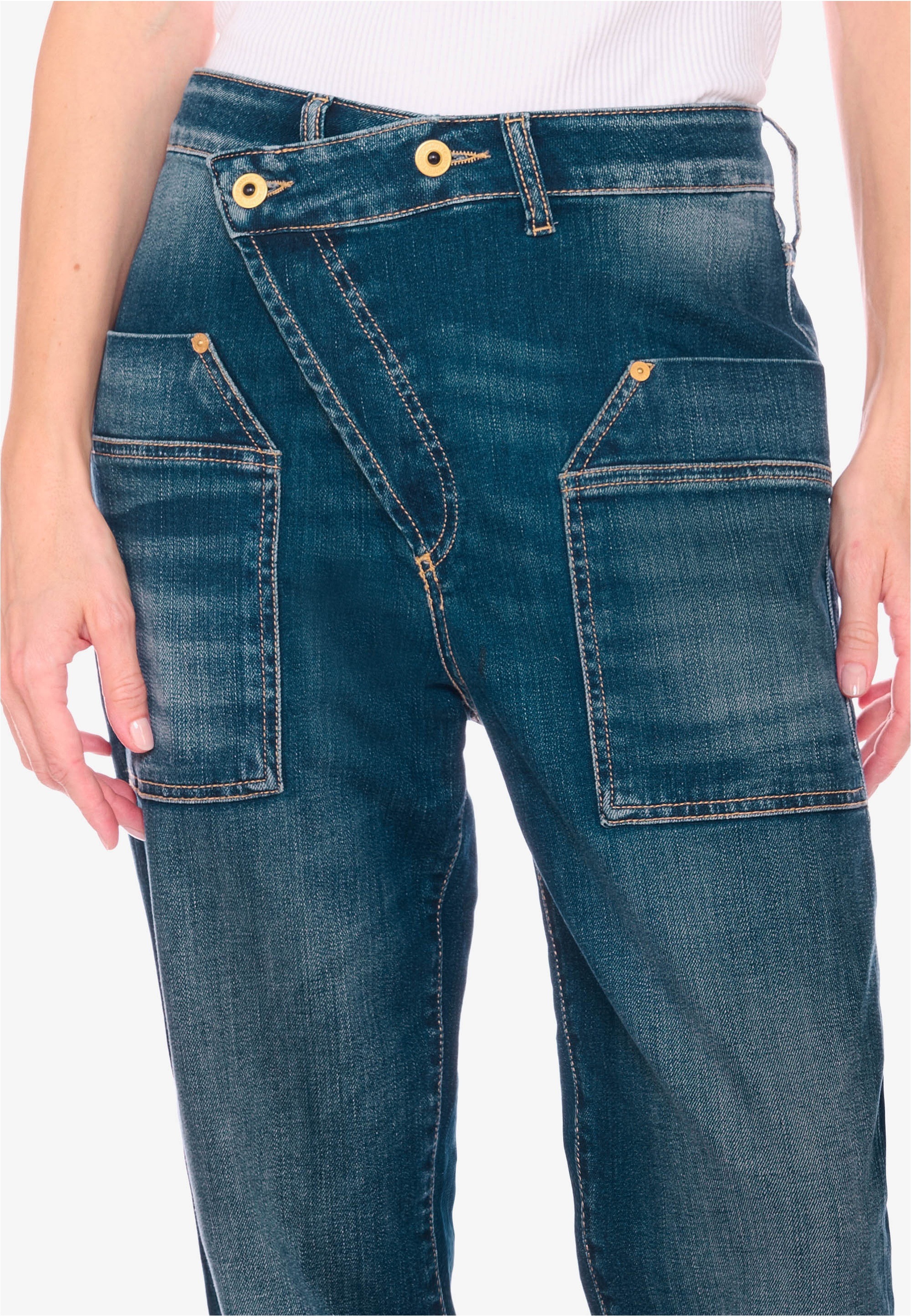 Le Temps Des Cerises Bequeme Jeans »COSYPOCK«, mit angesagtem Boyfriend-Schnitt