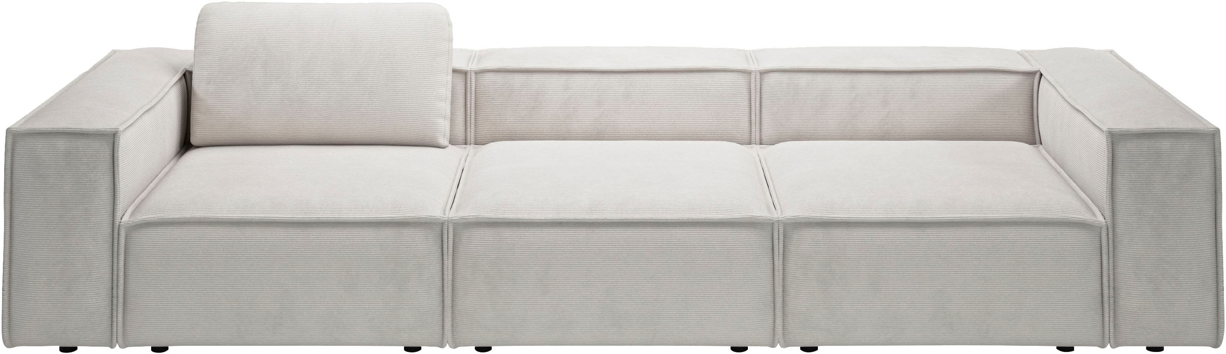 Places of Style 3,5-Sitzer »Watertown, modernes Big-Sofa XXL, 336 cm Breite, auch in Feincord«, Riesiges Designersofa mit viel Platz & weichen Bezügen in Trendfarben