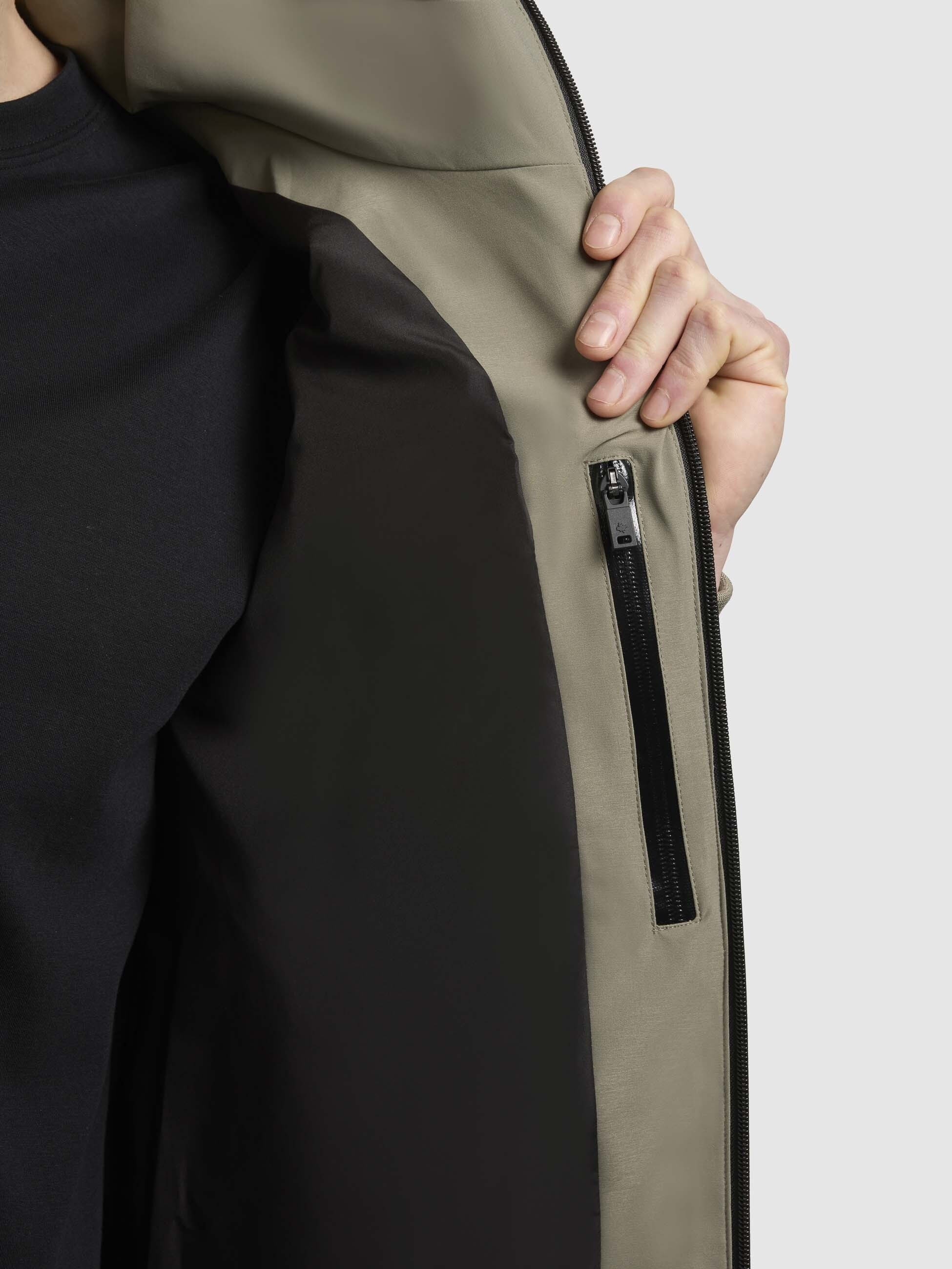 khujo Anorak »LARM«, mit Kapuze