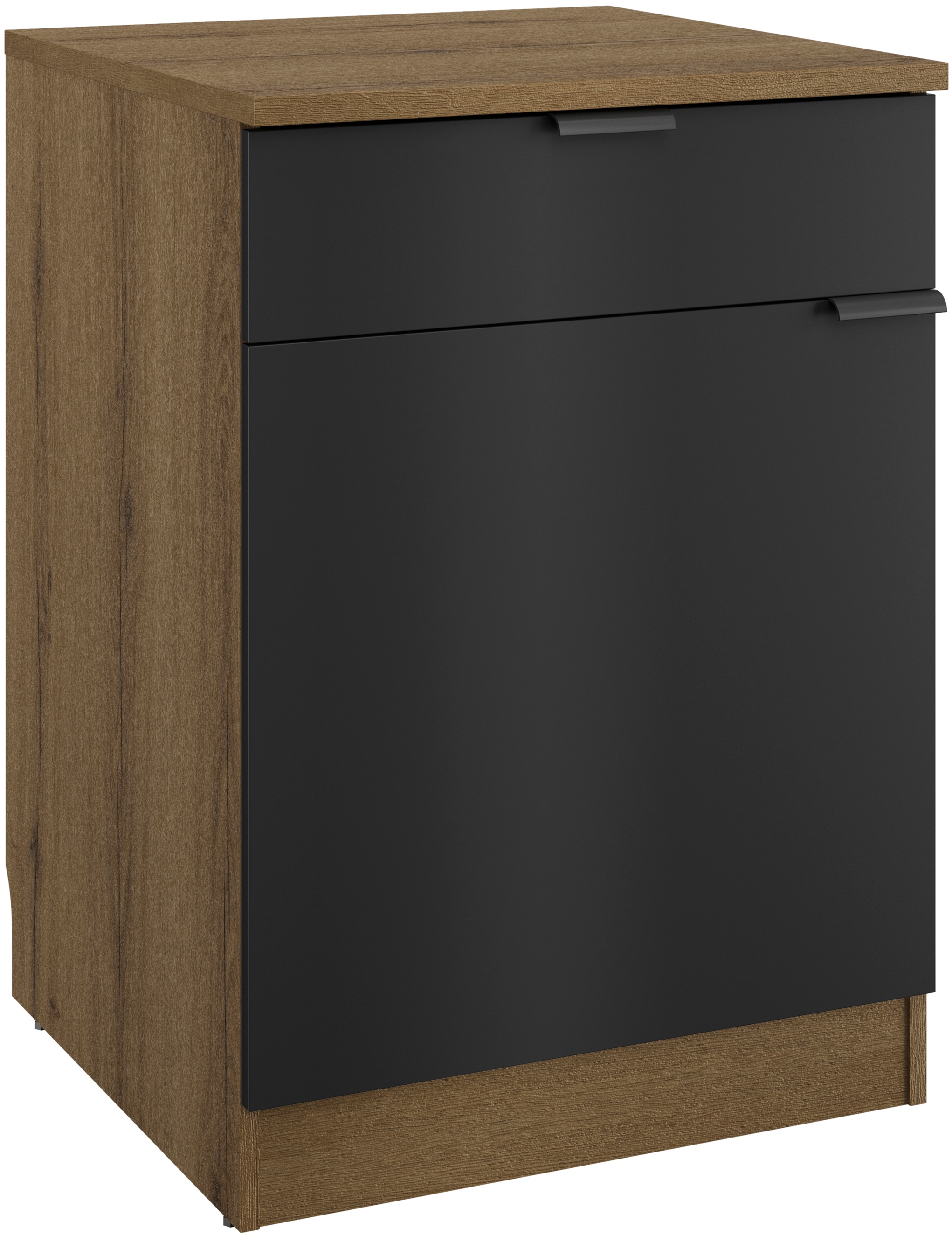 Gami Unterschrank »Eden Küche Unterschrank B.60 1 Tür 1 Schublade«, (1 St.), Unterschrank mit 1Tür und 1 Schublade Breite 60 cm