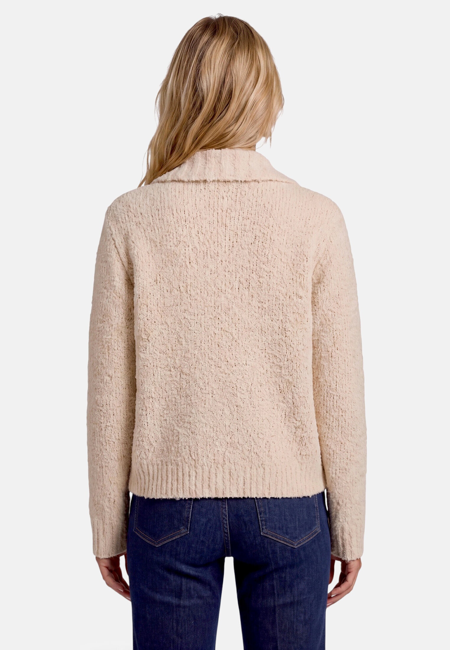 Zero Strickjacke »Damen mit Reißverschluss« 1 Material