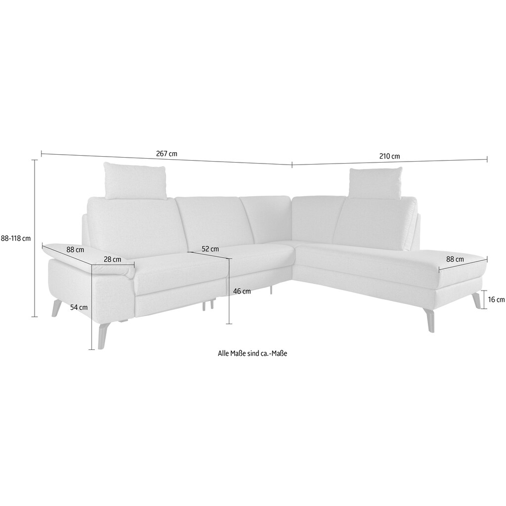 ADA trendline Ecksofa