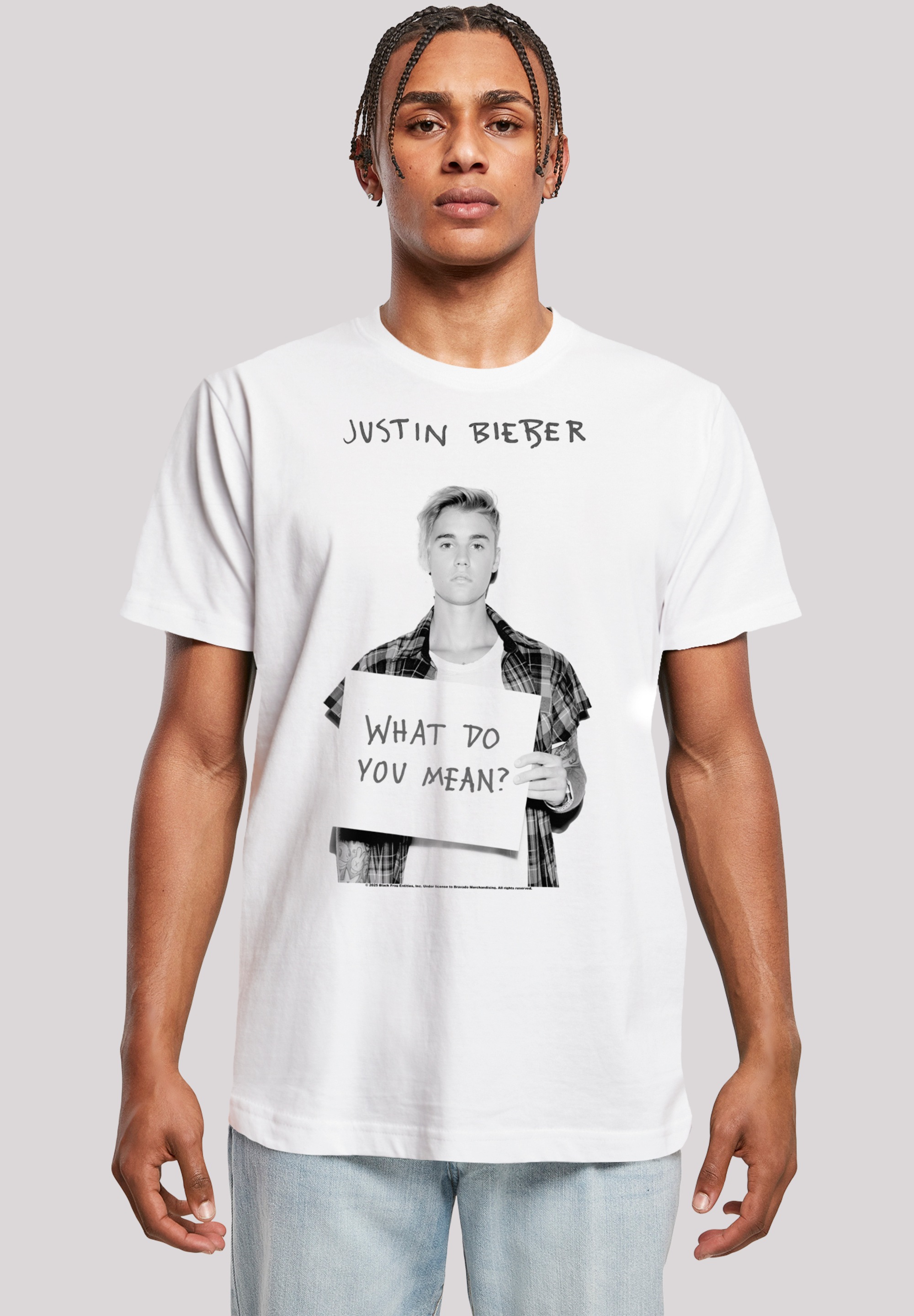 F4NT4STIC T-Shirt "Justin Bieber What Do You Mean" Premium Qualität günstig online kaufen