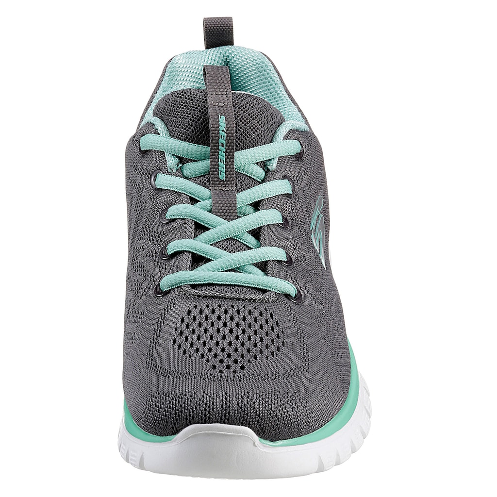 Skechers Sneaker »GRACEFUL - GET CONNECTED«, in Schuhweite G (weit), Freizeitschuh, Halbschuh, Schnürschuh