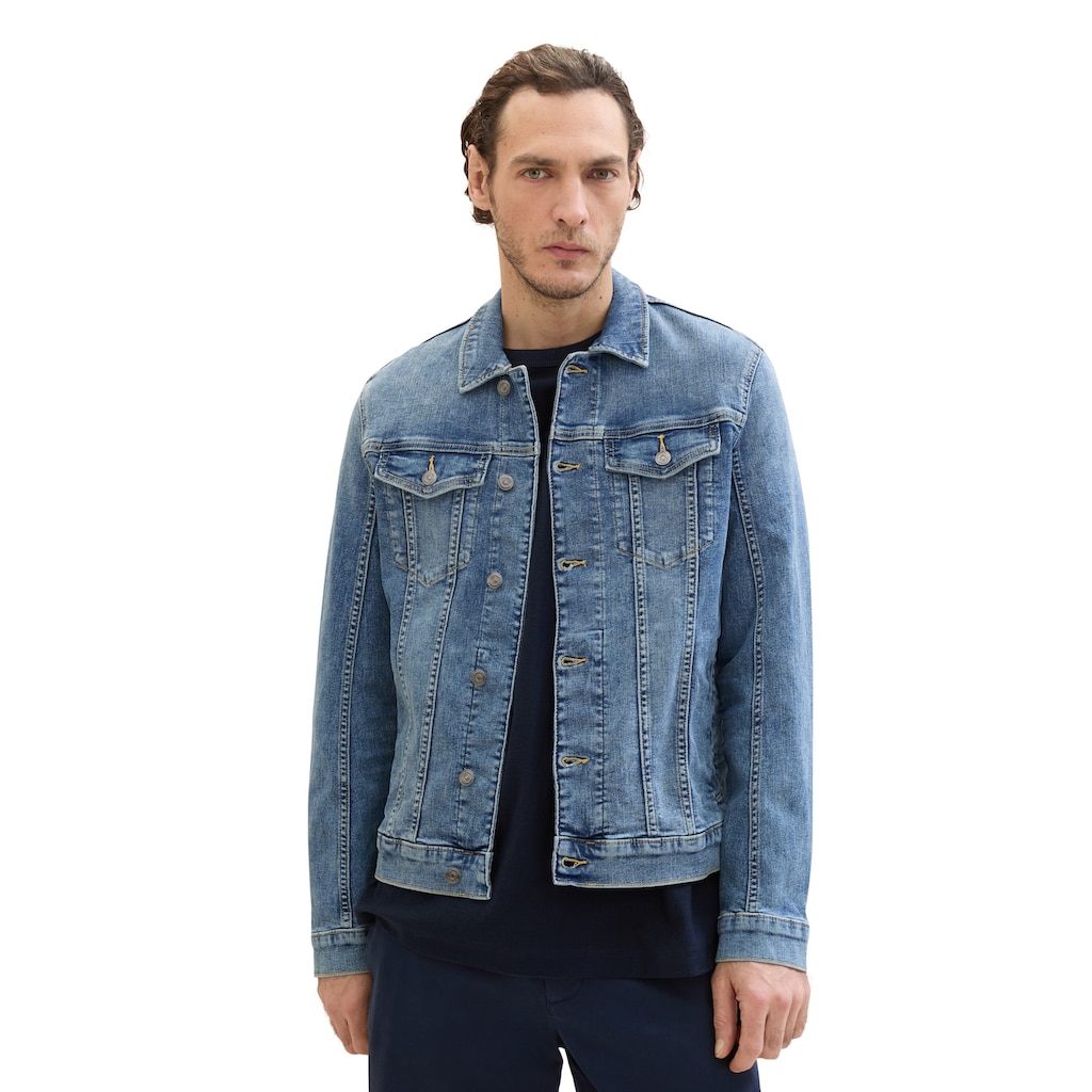 TOM TAILOR Jeansjacke, mit Brusttaschen