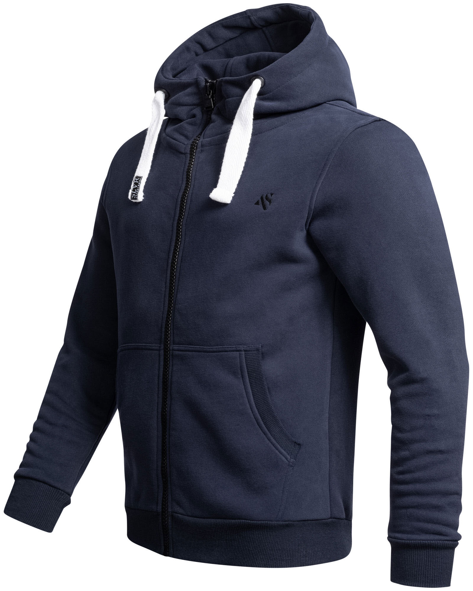 Alessandro Salvarini Sweatjacke »ASVinzent«, warmer Hoodie