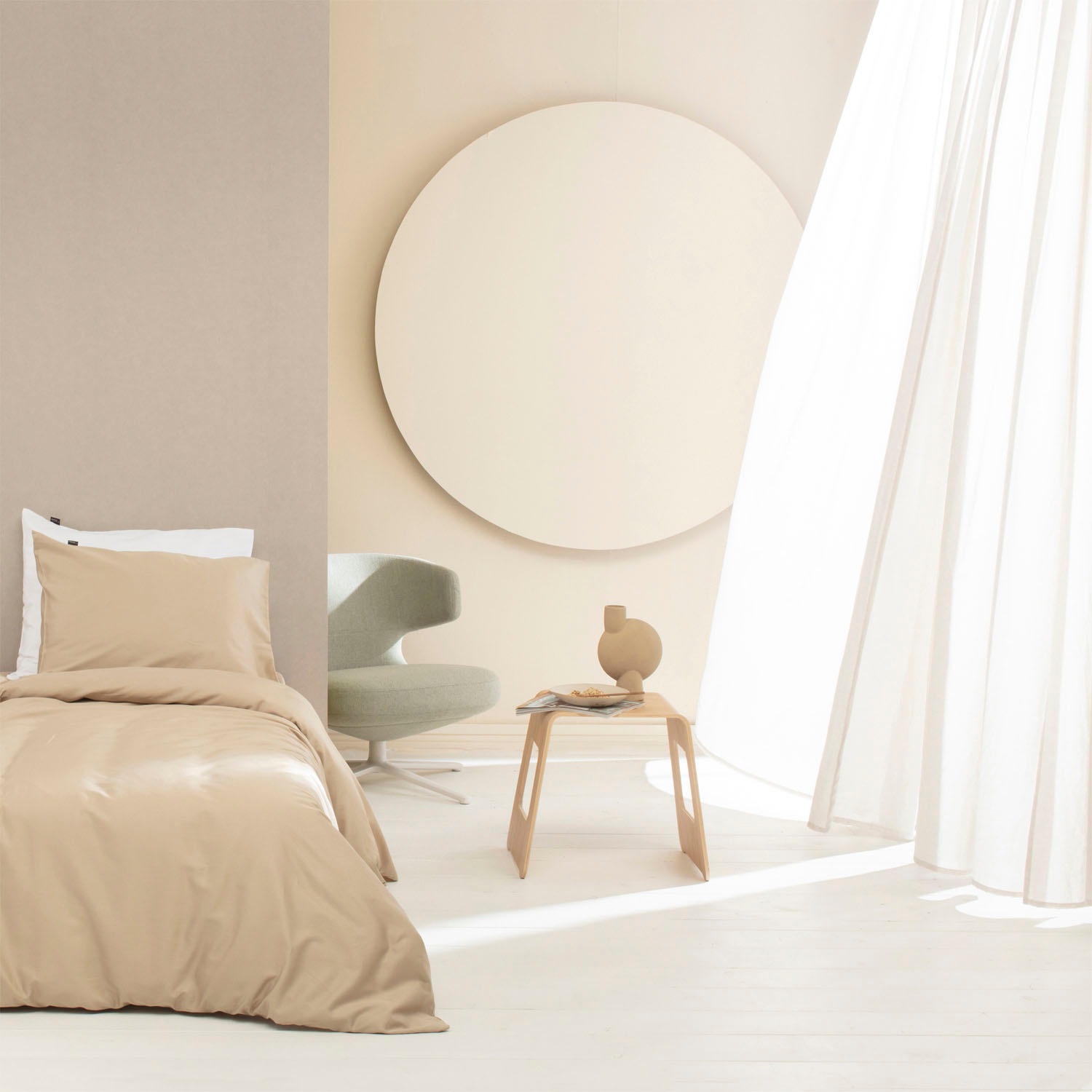 damai Bettwäsche »Bio Satin«, in eleganten Farbtönen