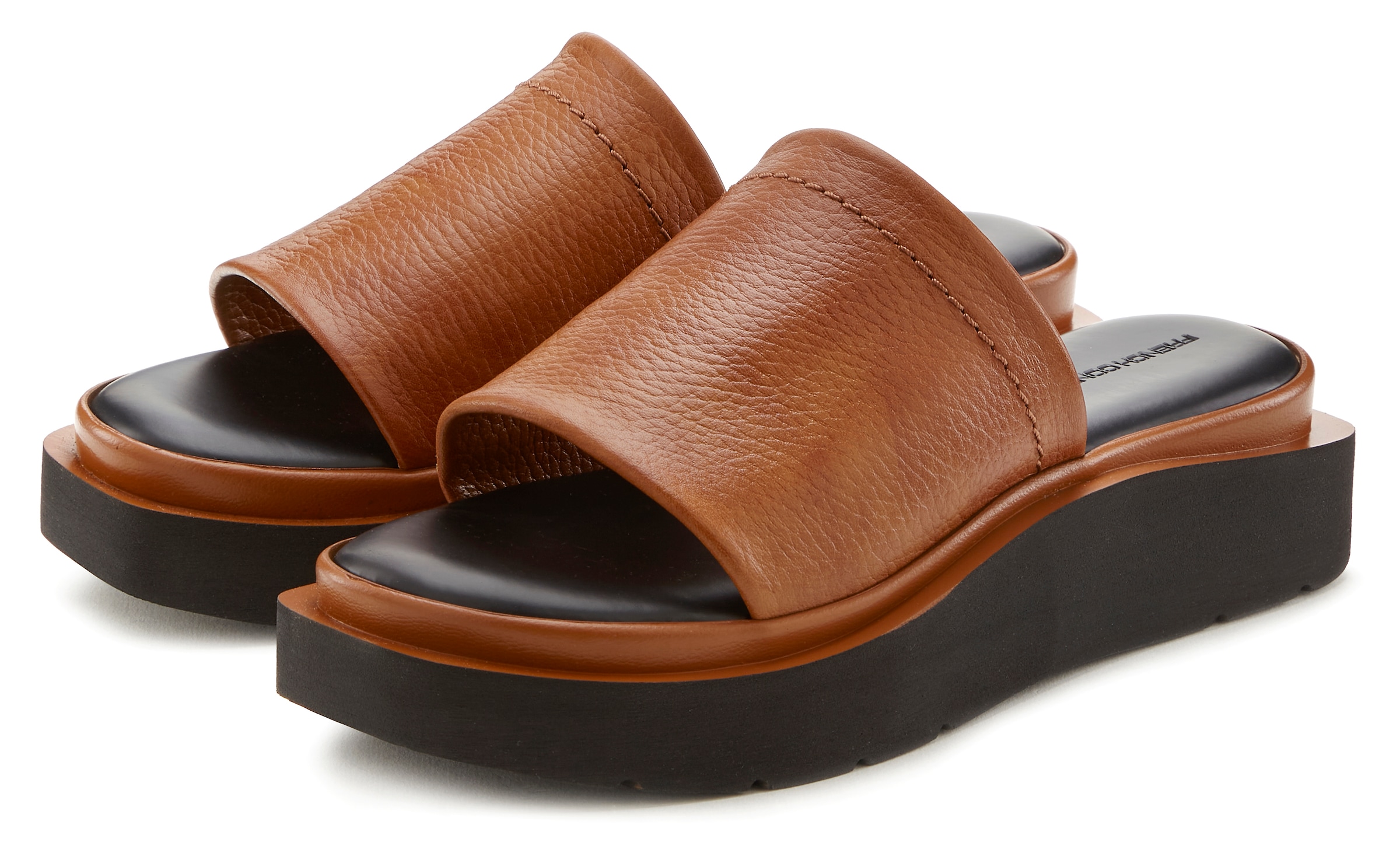 French Connection Pantolette, Mule, Sandale, offener Schuh aus Leder günstig online kaufen