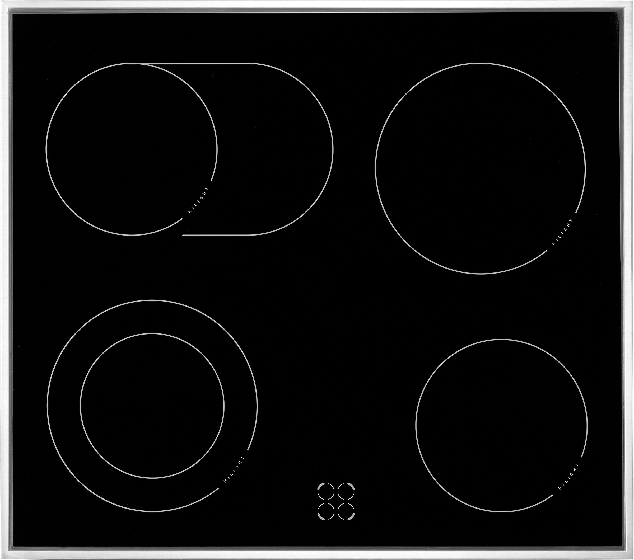 Amica Elektro-Herd-Set »EHC 12816 E«, EHC 12816 E, RapidWarmUp-Funktion