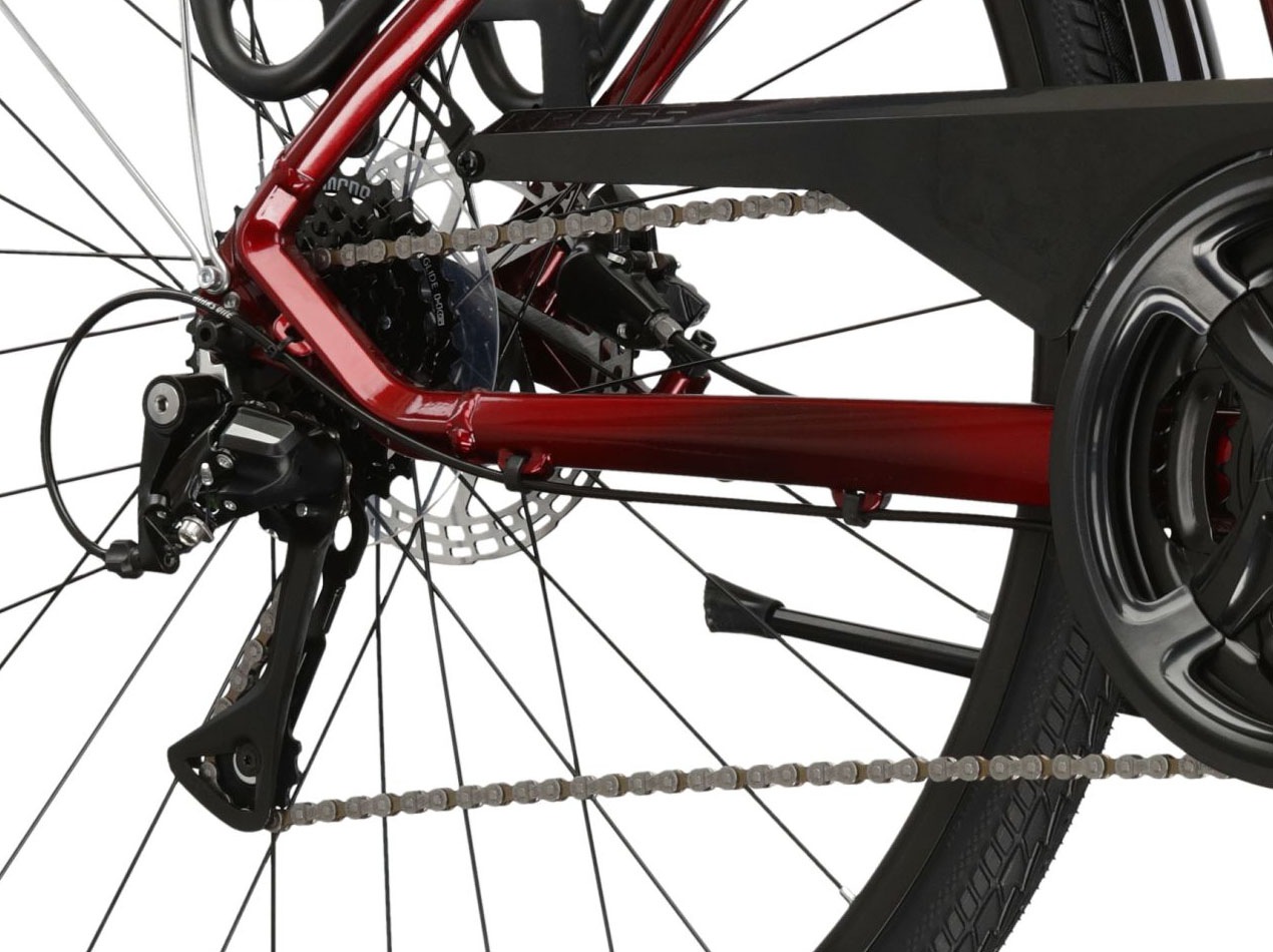 Kross Trekkingrad »Trekkingrad Trans 4.0 rot 21 Gänge«, 21 Gang, Shimano, ACERA M3020 Schaltwerk, Kettenschaltung