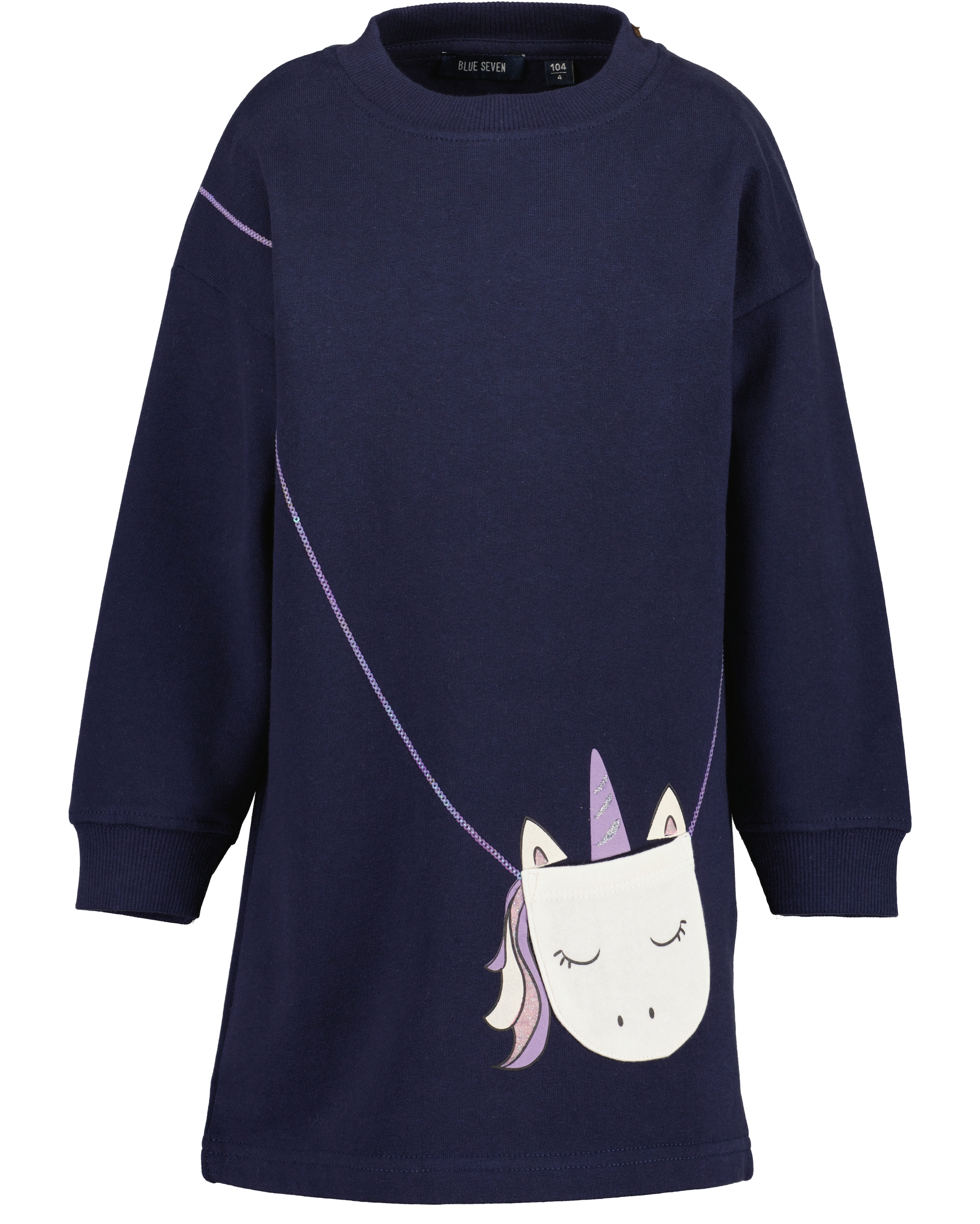 Blue Seven Sweatkleid Baumwolle