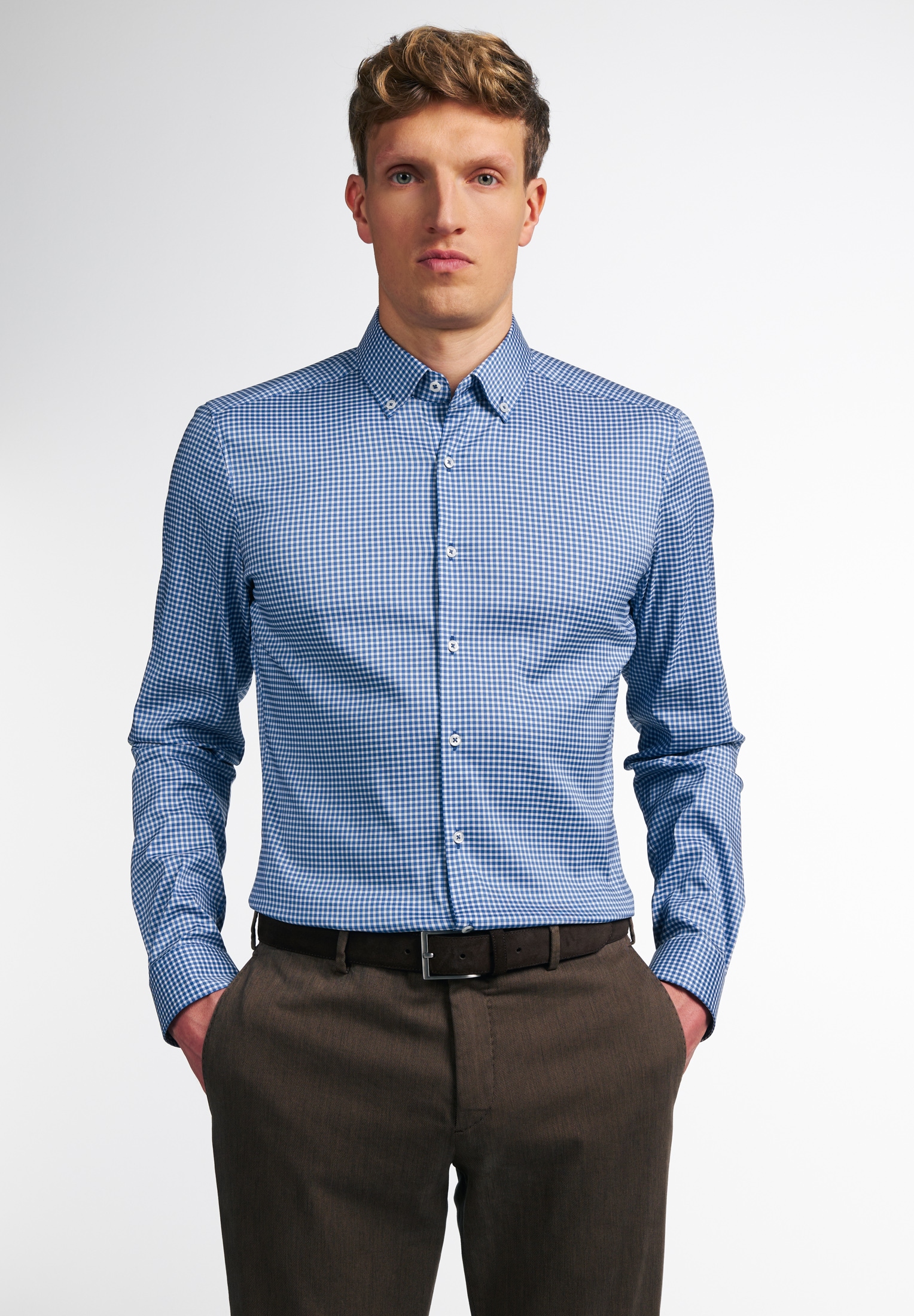 Eterna Langarmhemd "SUPER SLIM", NON IRON (bügelfrei) günstig online kaufen