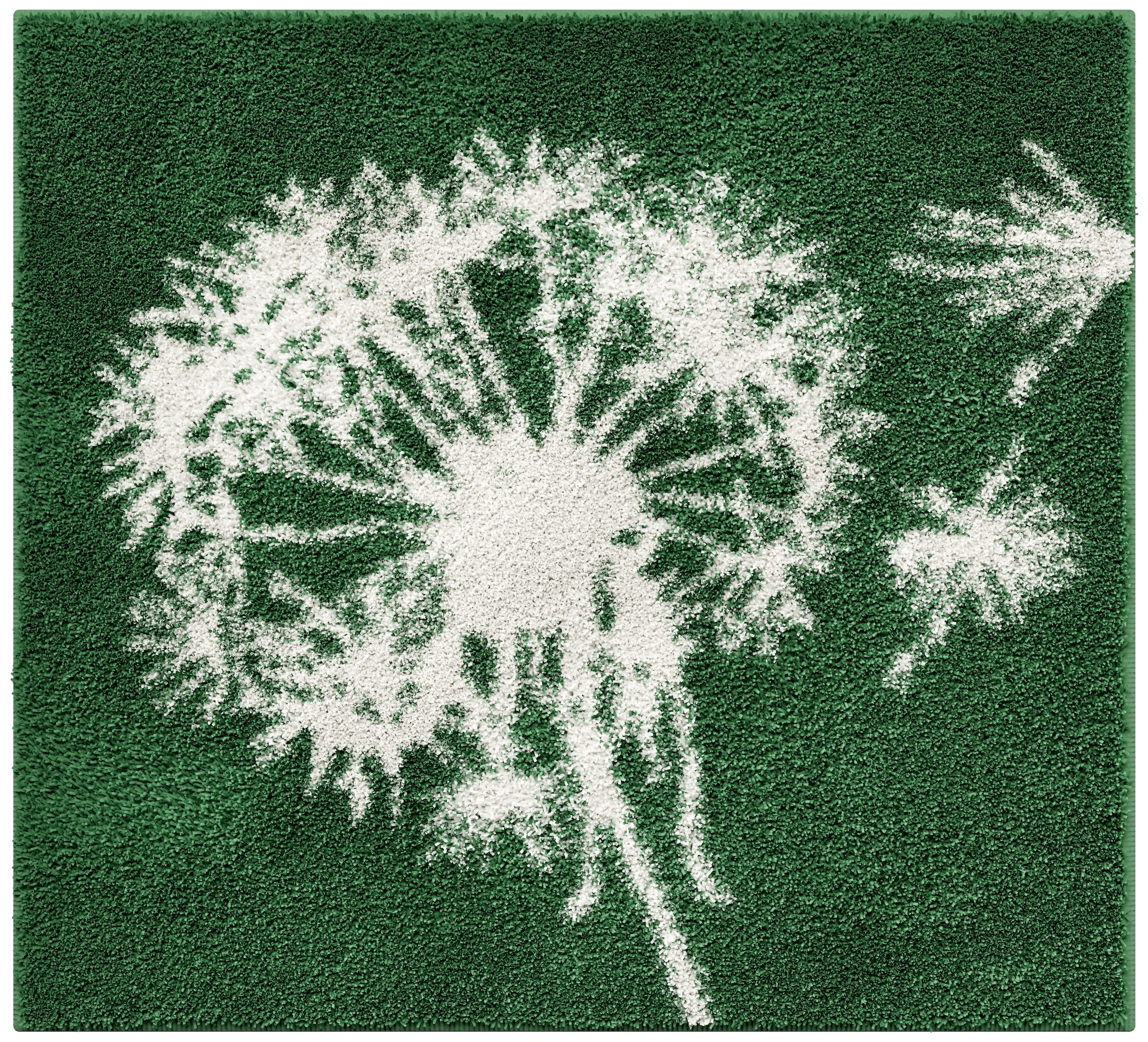 Grund Badematte »Pusteblume, Badvorleger, Badezimmer Teppich, sehr weich«, rutschhemmend beschichtet, schnell trocknend-fußbodenheizungsgeeignet, weiche Haptik, auch als 2-teiliges Set erhältlich, Made in Europe