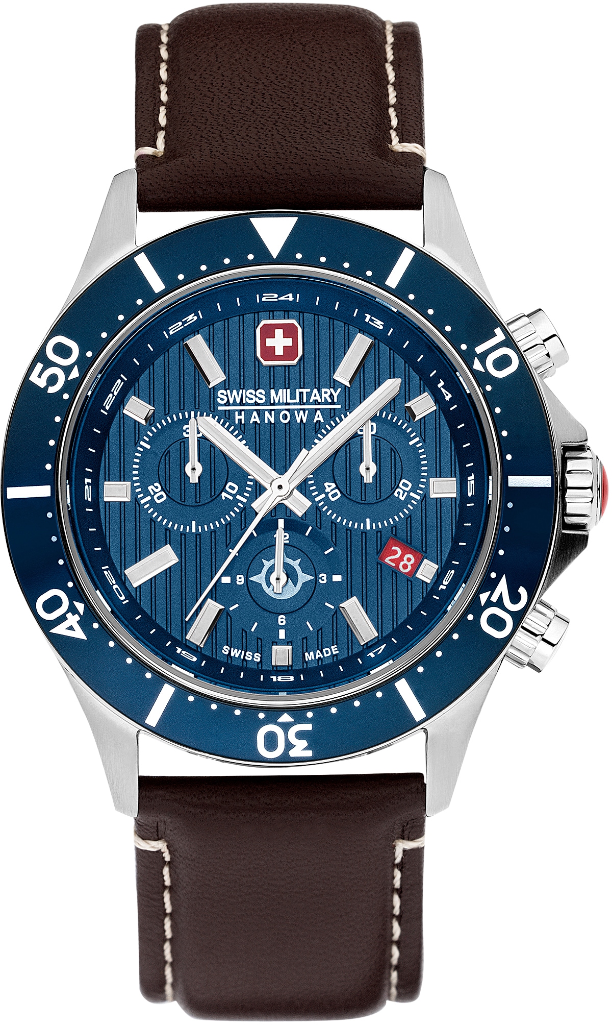 Swiss Military Hanowa Chronograph »FLAGSHIP X CHRONO, SMWGC2100706« online  kaufen | BAUR | Schweizer Uhren