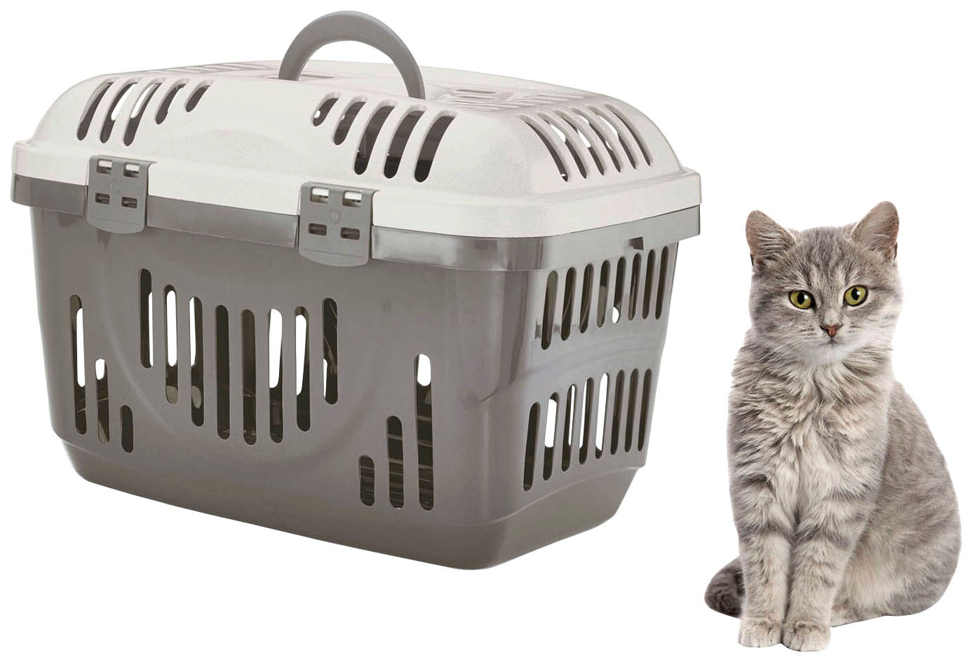 SILVIO design Tiertransportbox »Safty«, mit Cabrio-Effekt, BxTxH: 48x33x30 cm kaufen