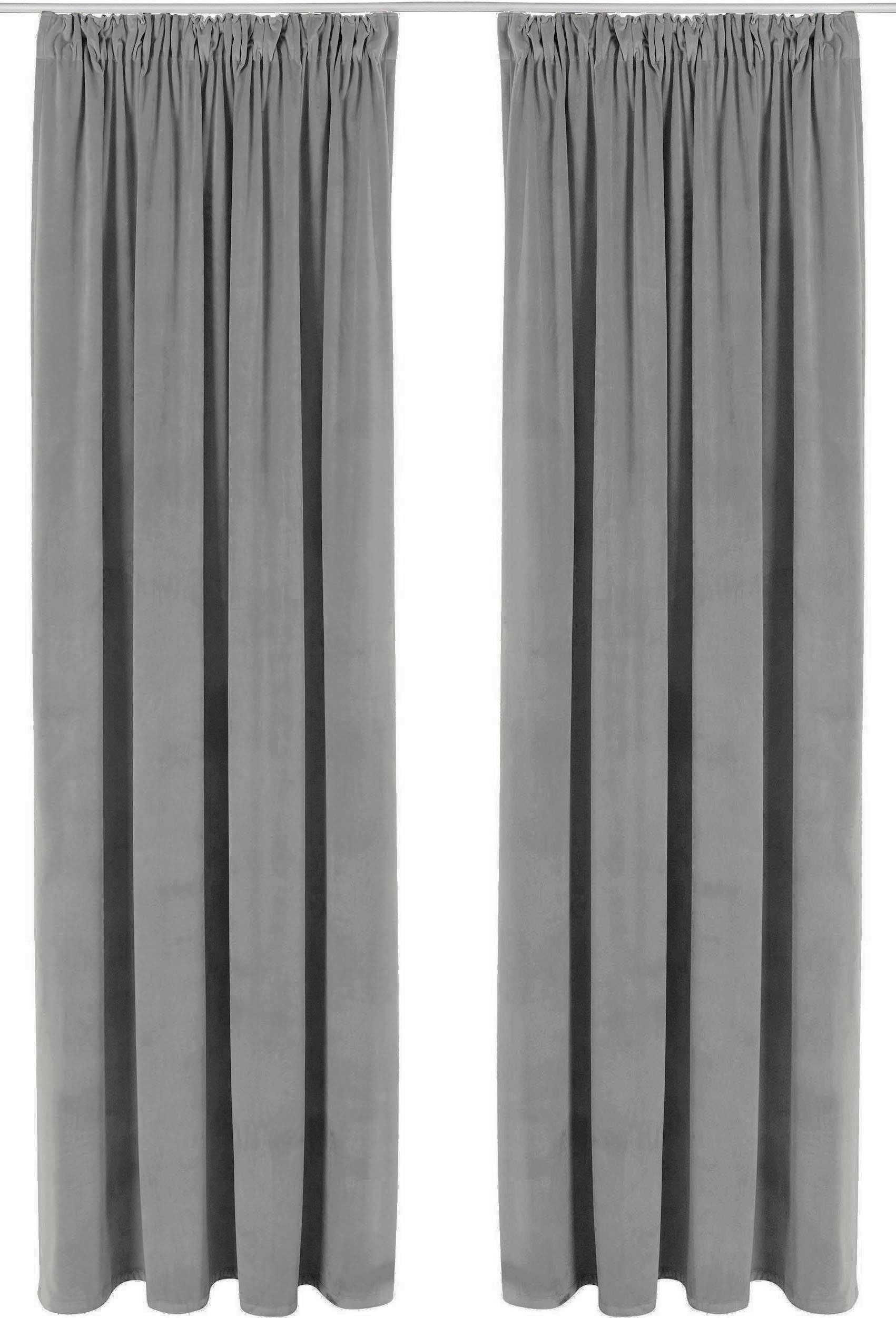 LeGer Home by Lena Gercke Vorhang "Samt Ladina" Multifunktionsband 1 Stk. t günstig online kaufen