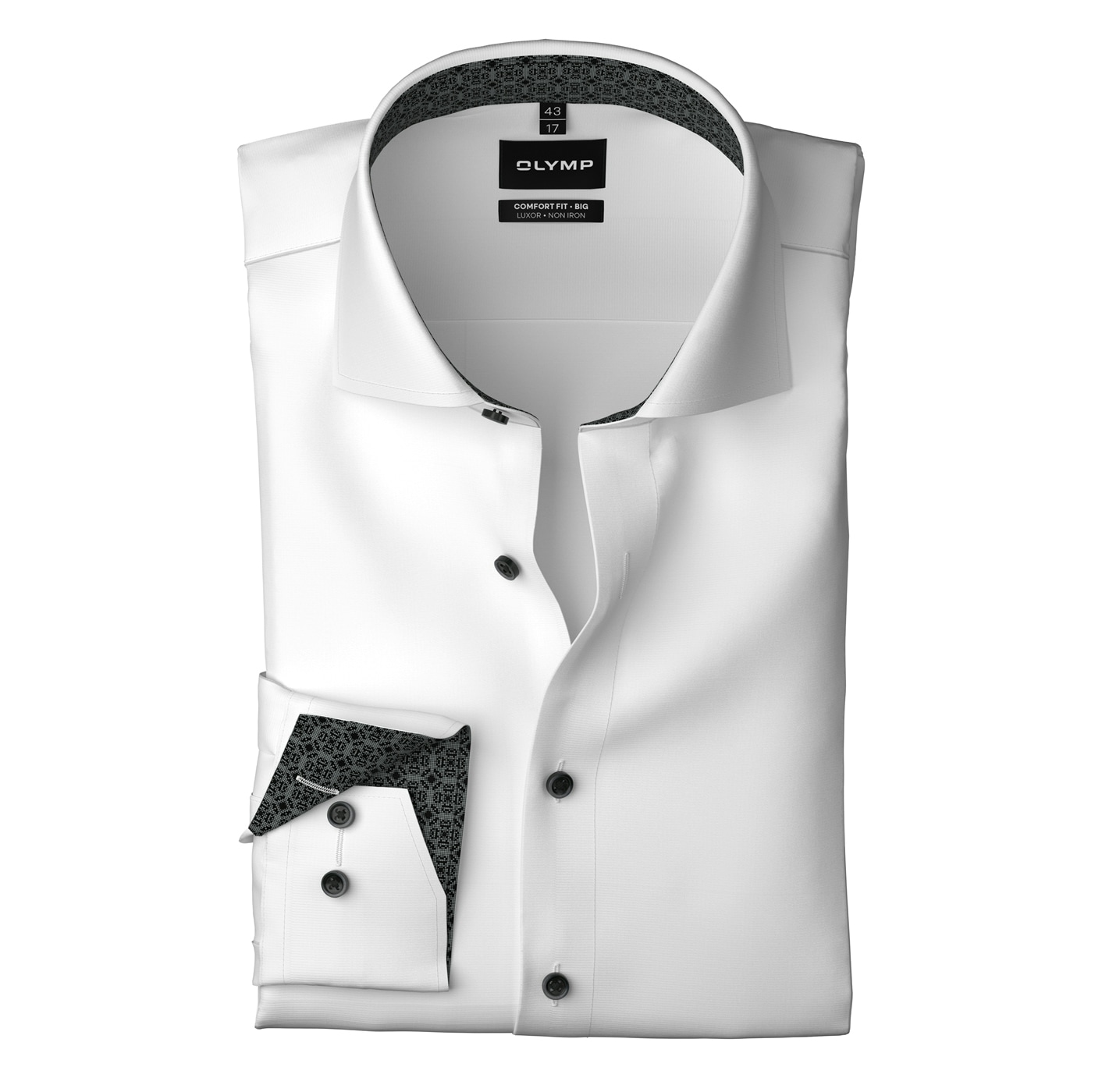 OLYMP Langarmhemd "Big & Tall", Neue COMFORT FIT BIG Kollektion, New-Kentkr günstig online kaufen