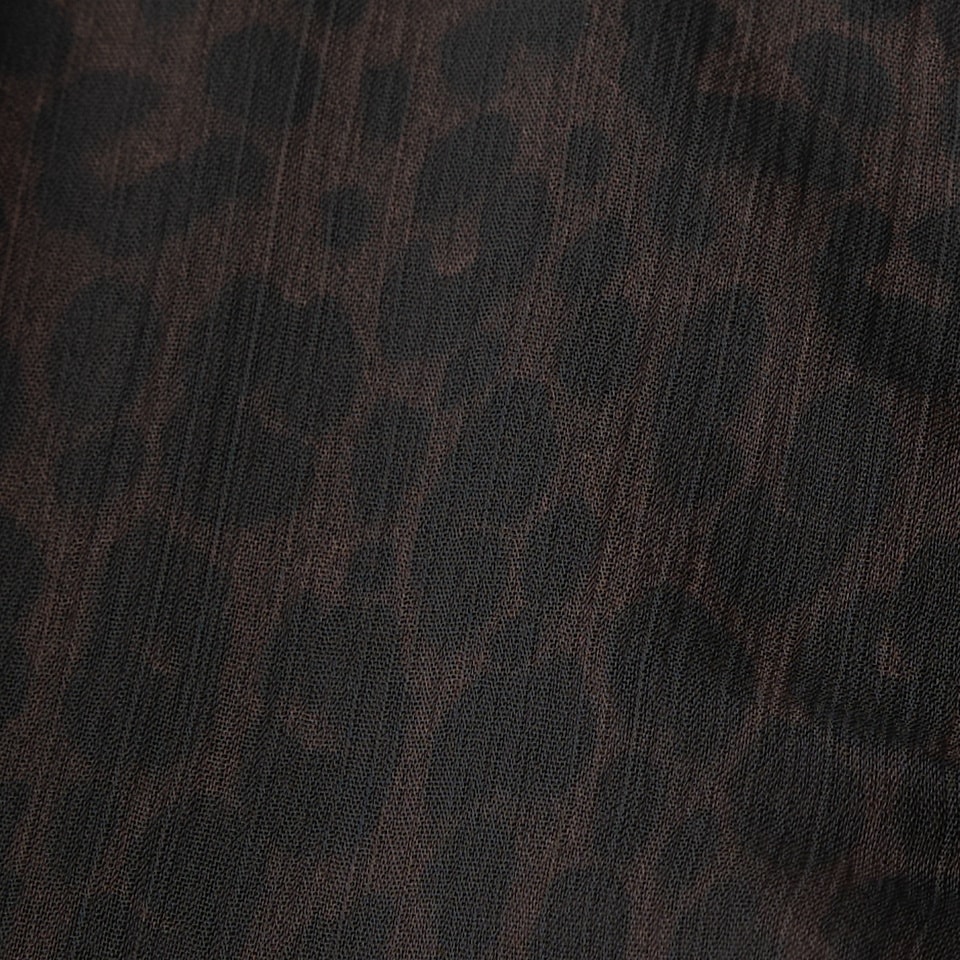 STREET ONE Langarmbluse mit Leomuster