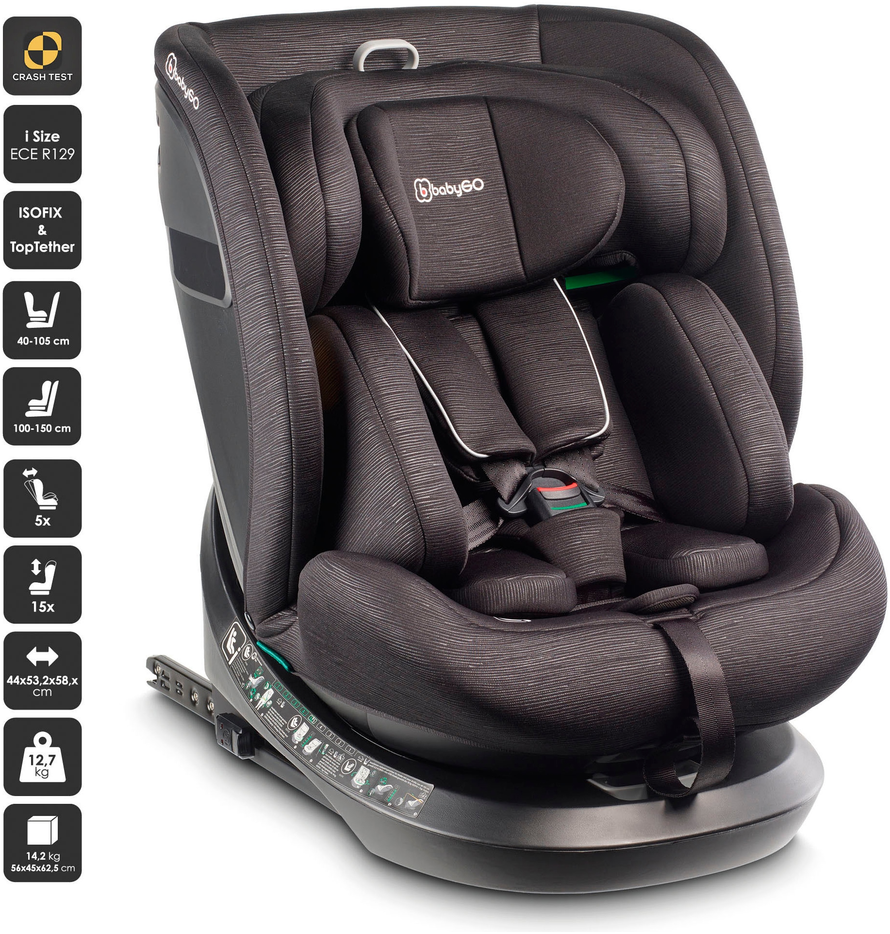 BabyGo Autokindersitz »Protection 360 Grad«