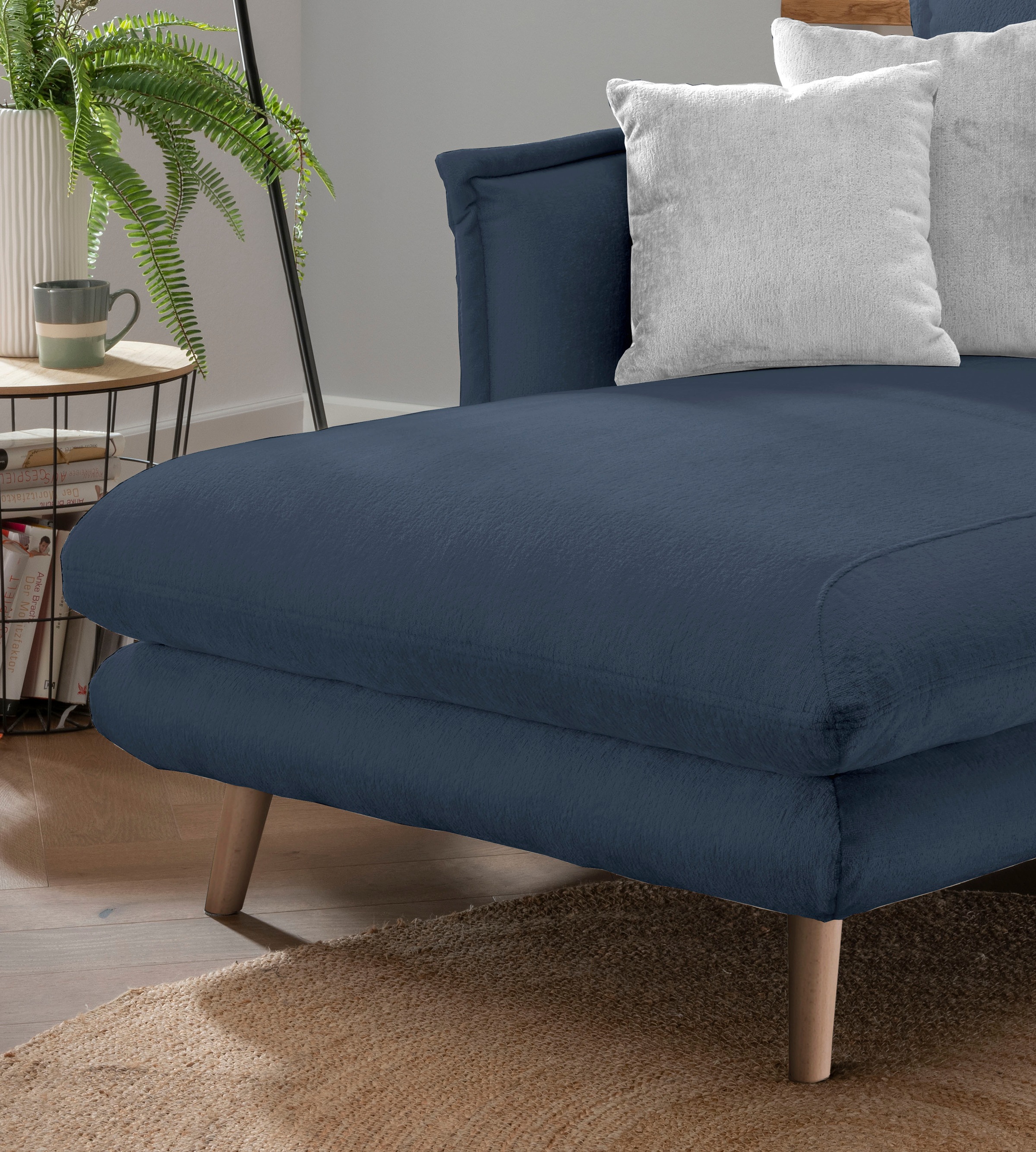 INOSIGN Loveseat »Lazio«, moderner Sessel mit einer bequemen Polsterung, 2 Stk. Zierkissen