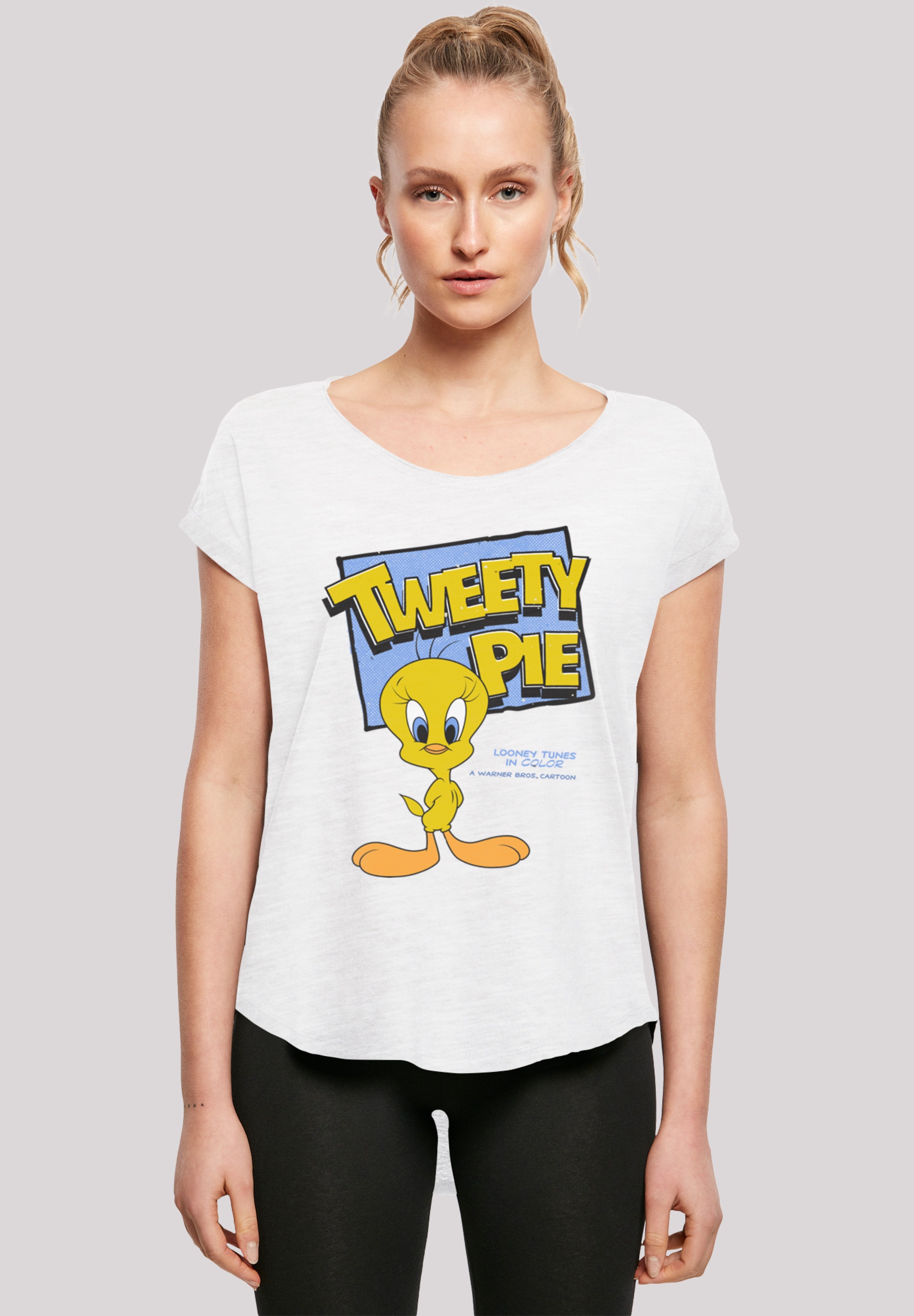 F4NT4STIC T-Shirt "Looney Tunes Classic Tweety Pie" Print günstig online kaufen