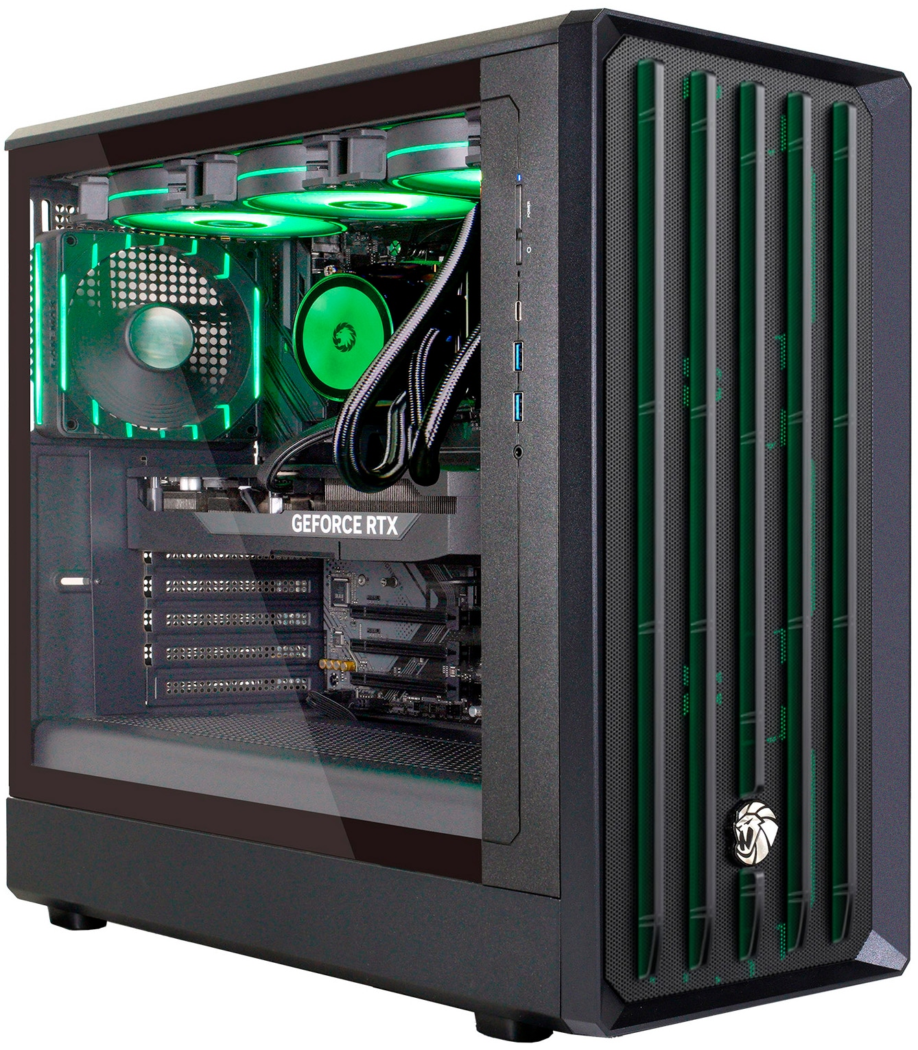 GAMEMAX Gaming-PC-Komplettsystem »GigaDeal CLAW BK 2798 AMD Ryzen 5 7500F 32GB DDR5 1TB SSD RTX 5070« 32 ″ AMD Ryzen 5 GeForce RTX™ 5070 32 GB RAM 1.000 GB SSD Windows 11, DDR5 RAM + Gigabyte GS32QCA LED-Monitor Curved, 80 cm 32"
