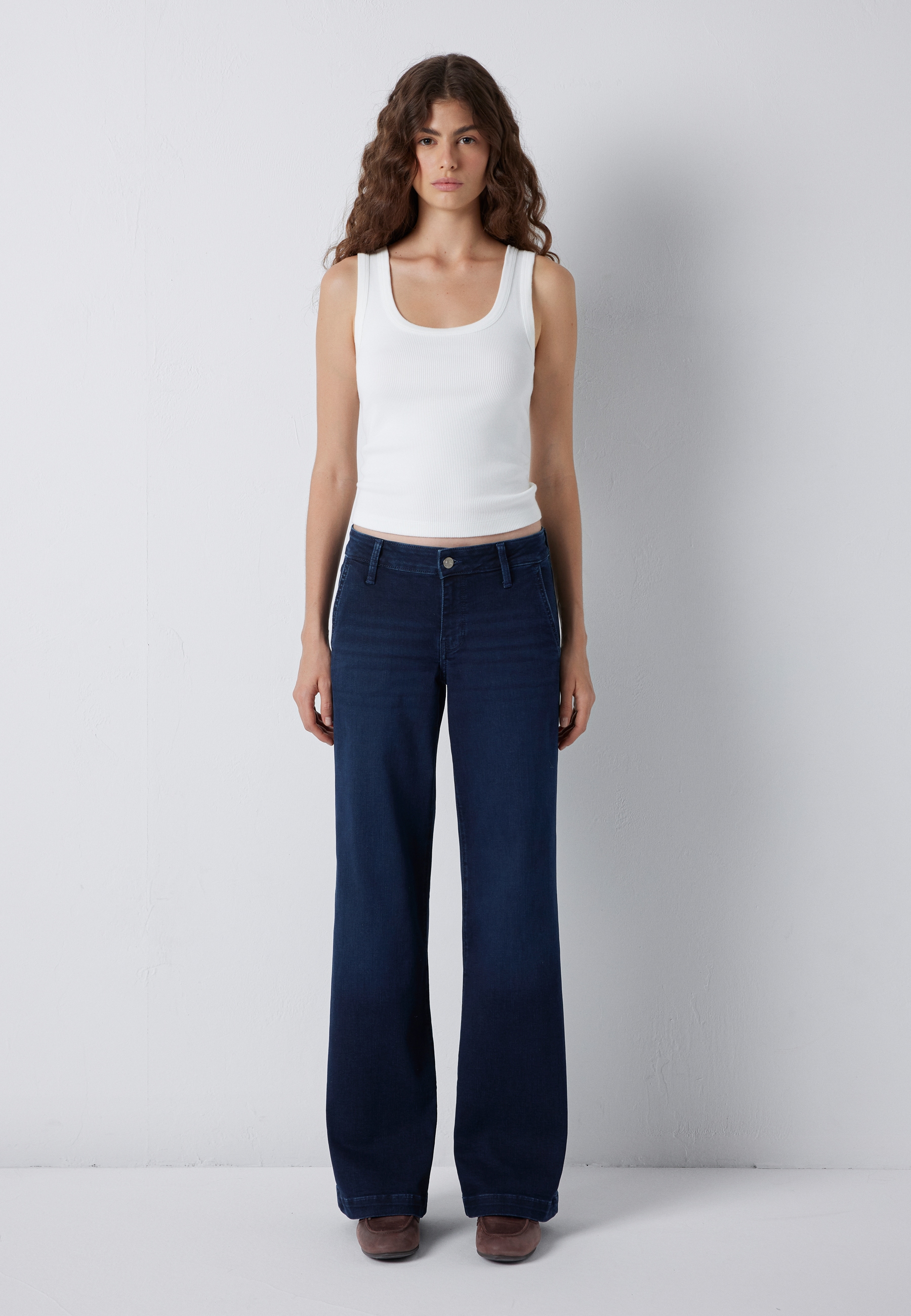 Mavi Weite Jeans »VIVECA CHINO« Wide Leg Jeans