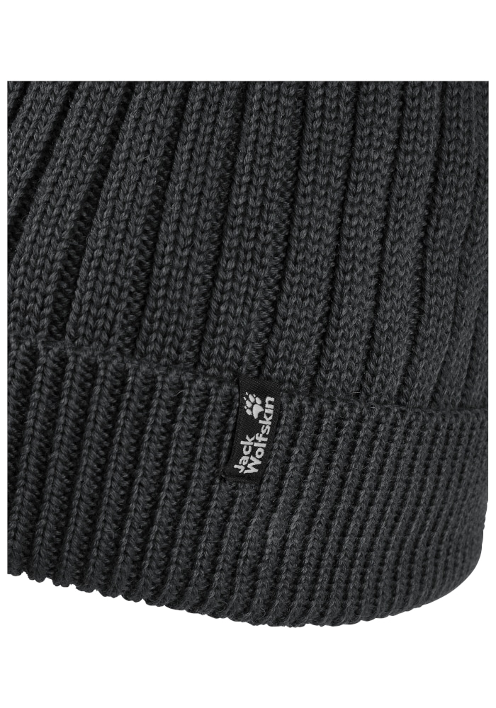 Jack Wolfskin Bommelmütze »POM POM BEANIE« Bommelmütze, warm, winddicht