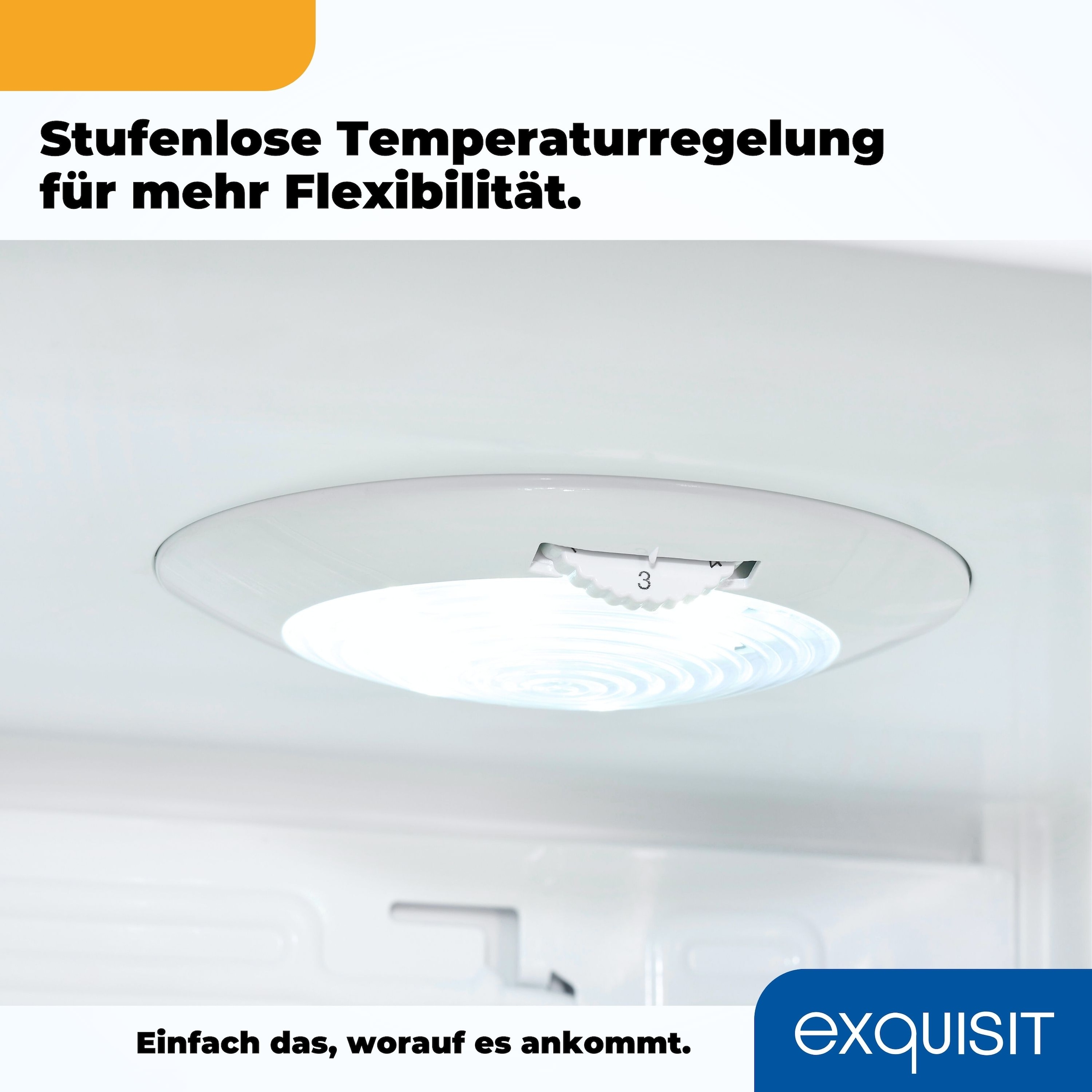 exquisit Kühlschrank »KB60-V-090E weiss«, 52 L Volumen