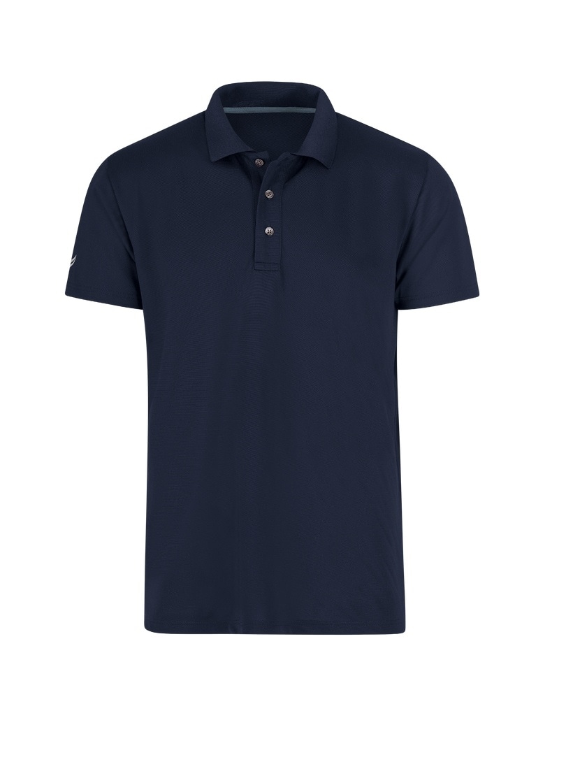 Trigema Poloshirt "TRIGEMA Poloshirt aus Polyester mit Knopfleiste" 1 Stk. günstig online kaufen