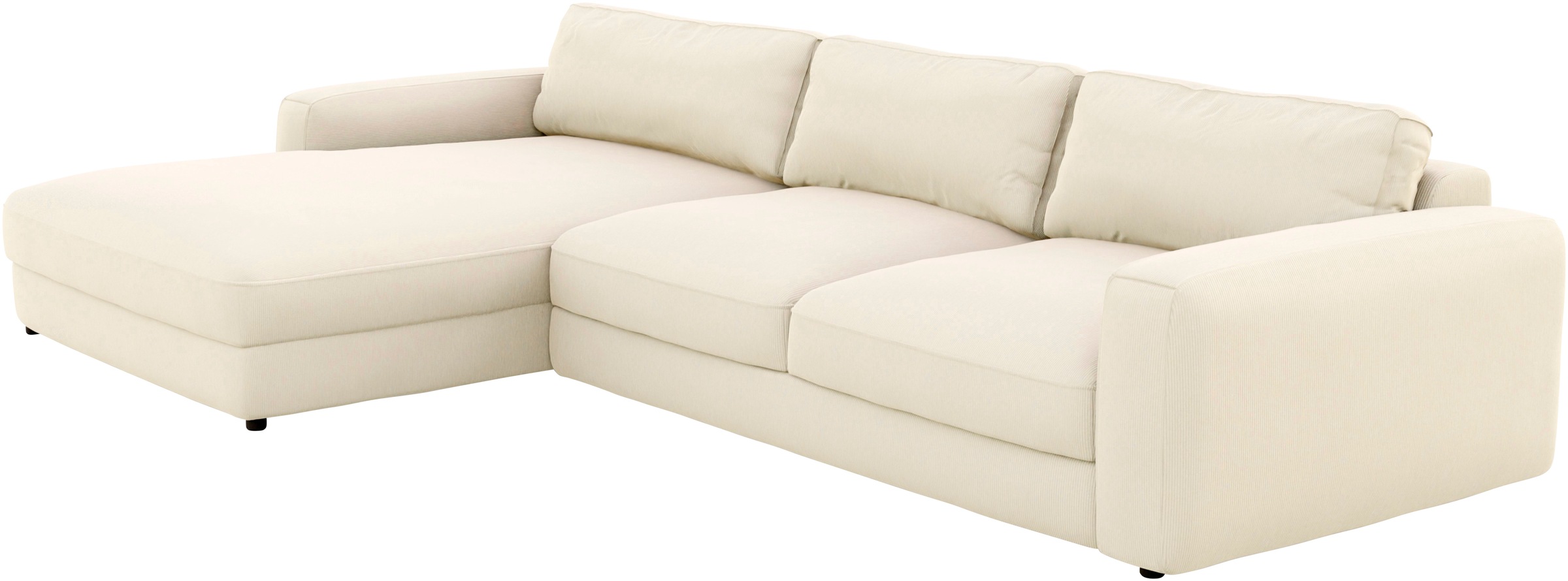 Places of Style Ecksofa »Bloomfield, bequem und elegant, OTTOs Choice, L-Form«, wahlweise mit Bettfunktion und Bettkasten