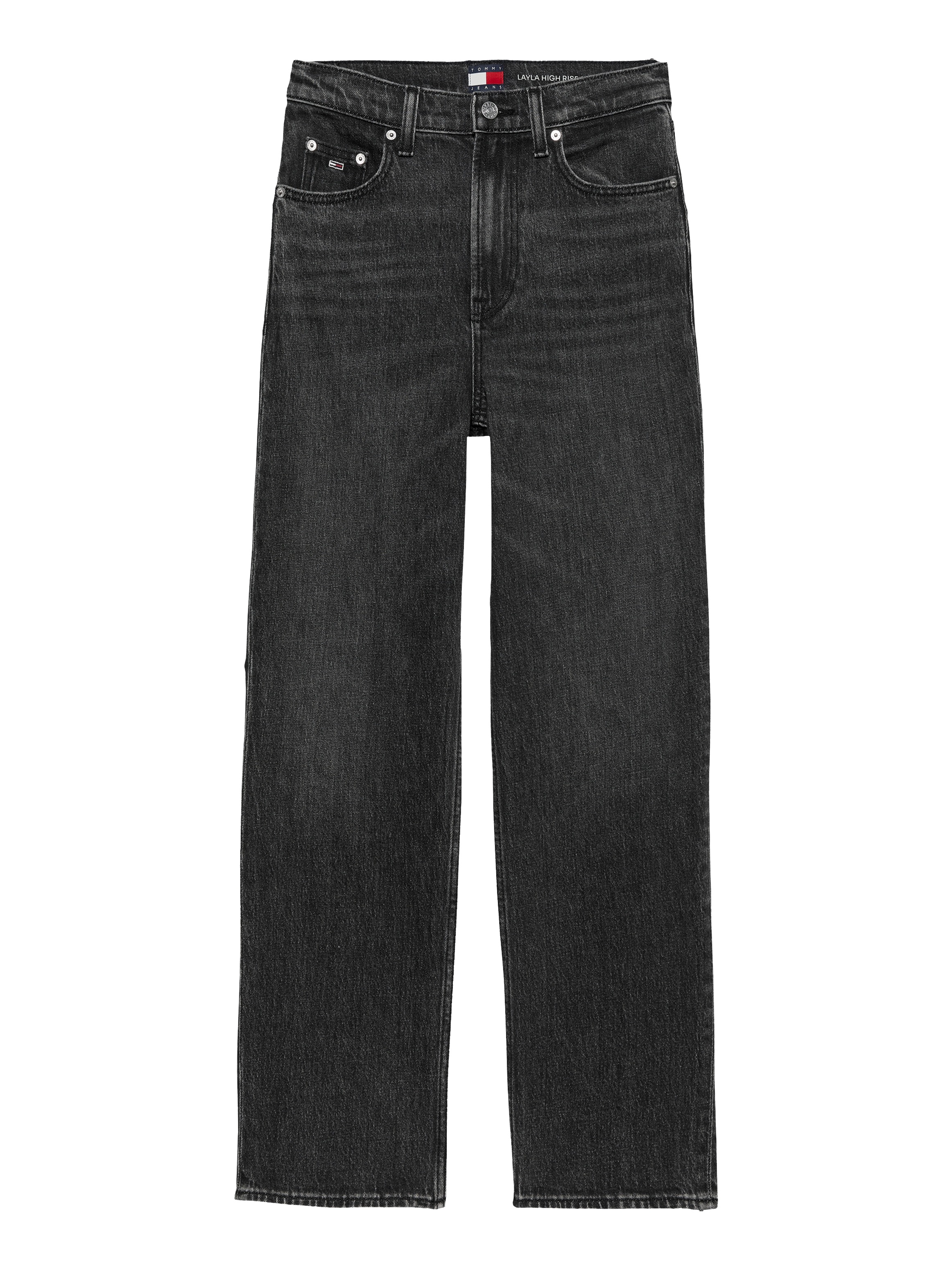 Tommy Jeans Straight-Jeans »LAYLA HR SLIM STR«, in Knöchellänge