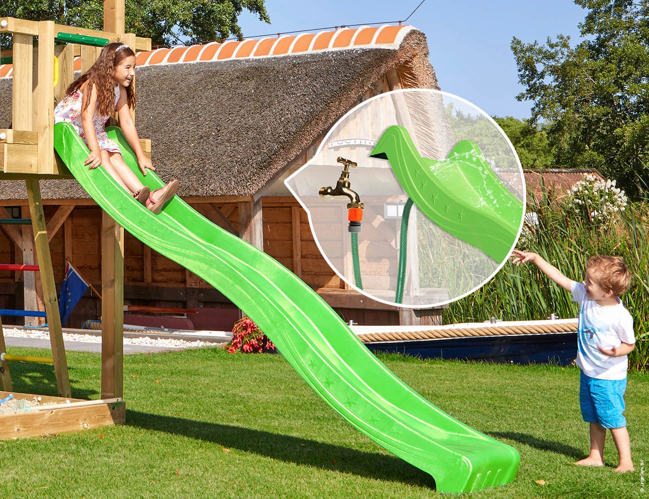 Jungle Gym Spielturm »Jungle Villa«, BxTxH: 170x392x274 cm