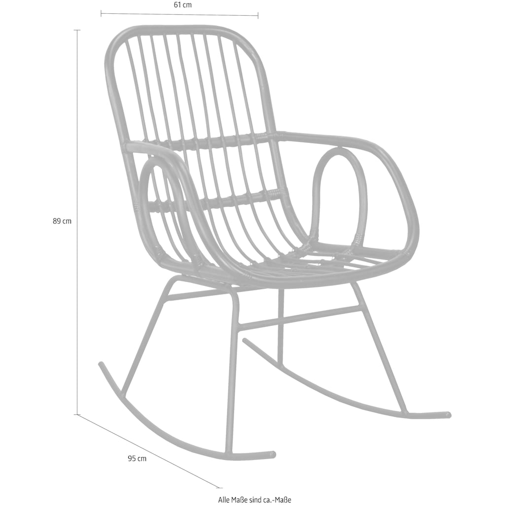 Home affaire Schaukelstuhl