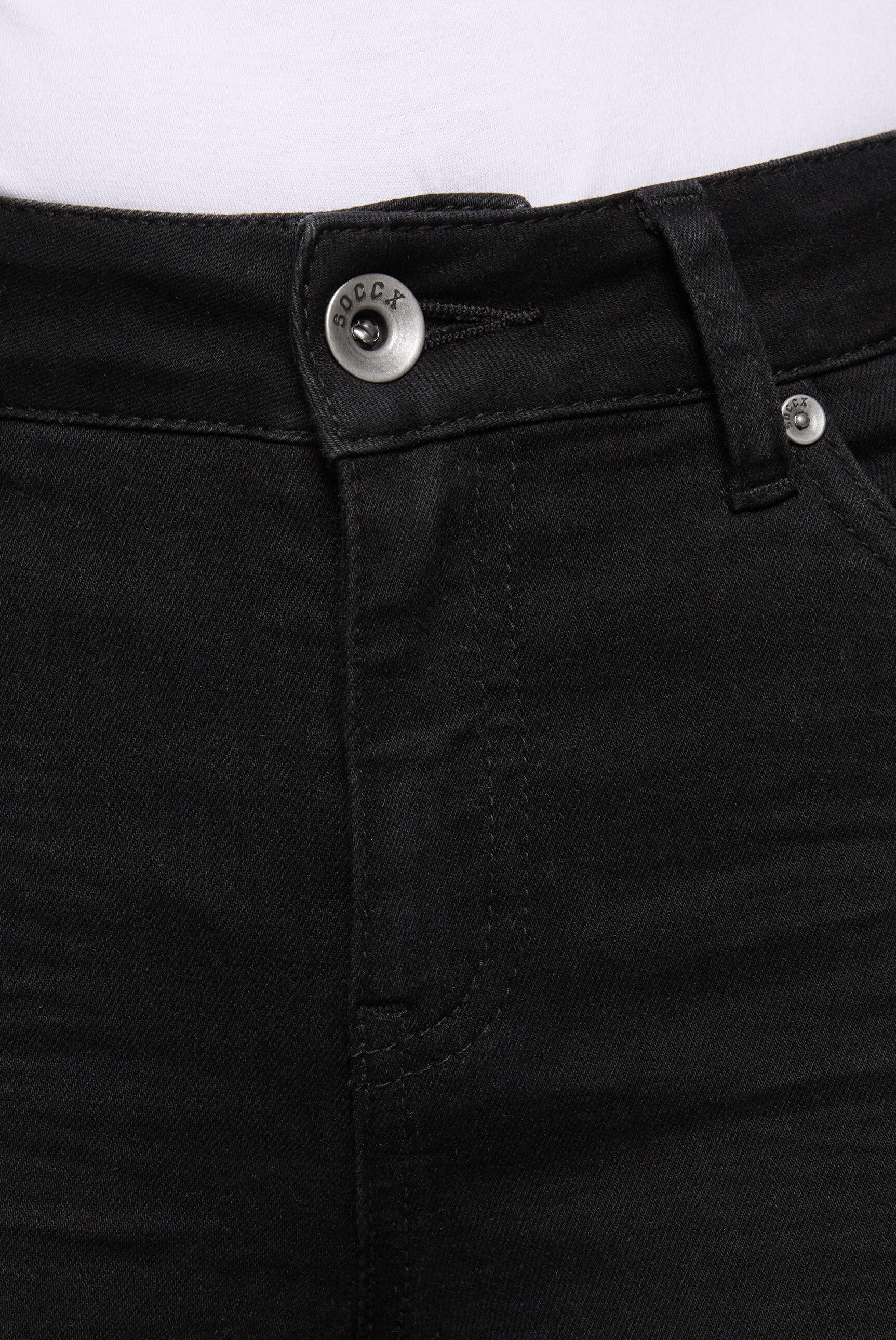 SOCCX Slim-fit-Jeans, mit normaler Leibhöhe