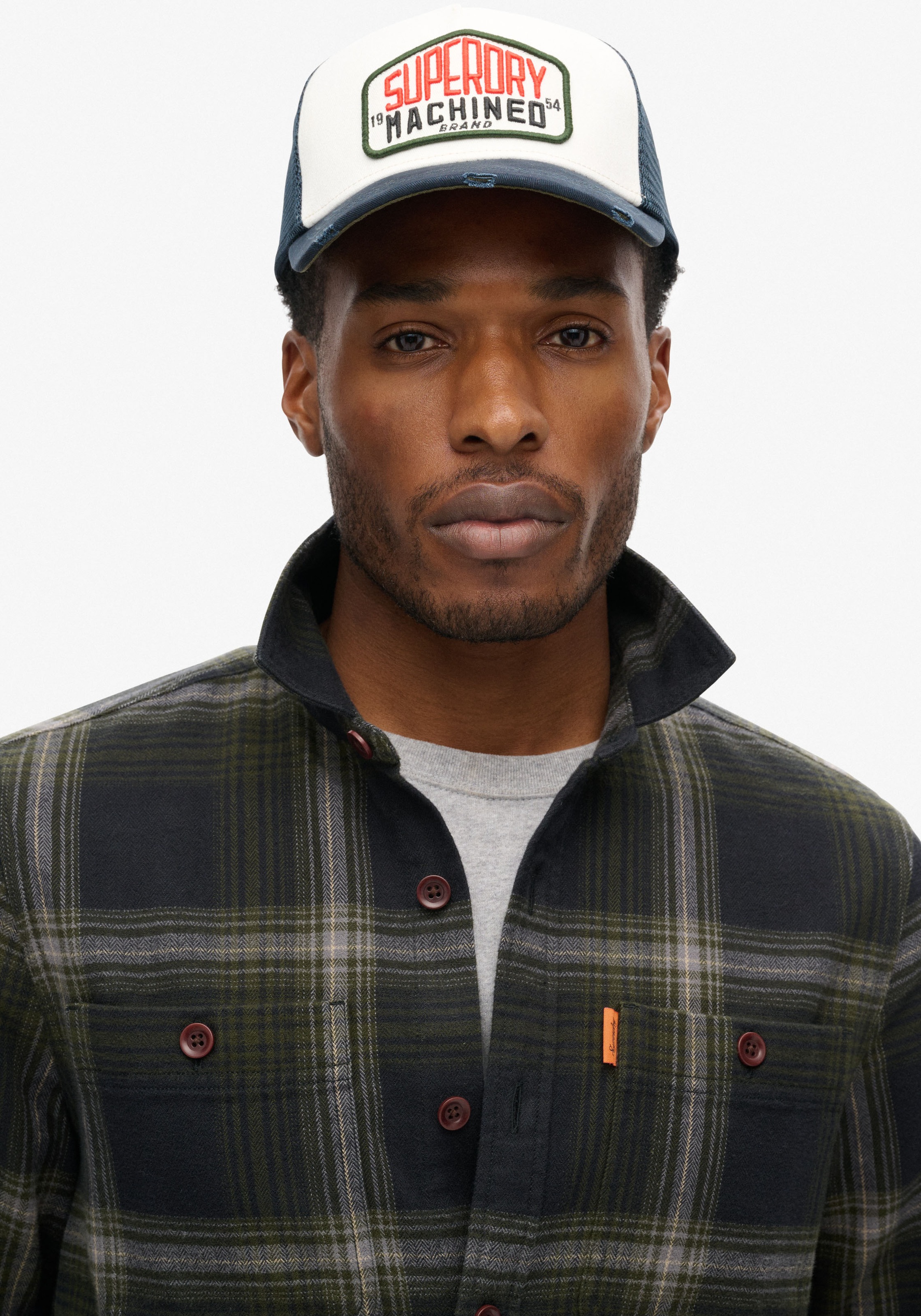 Superdry Langarmhemd VINTAGE CHECK OVERSHIRT günstig online kaufen