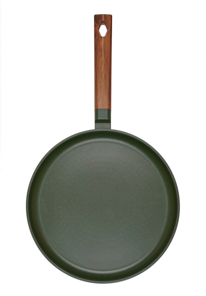 Thumbnail - RESTO Kitchenware Crêpepfanne "Sadr, Pfankuchenpfanne langlebig und spülmaschinenfest" Aluminiumguss 1 Stk. tlg. Innere ...