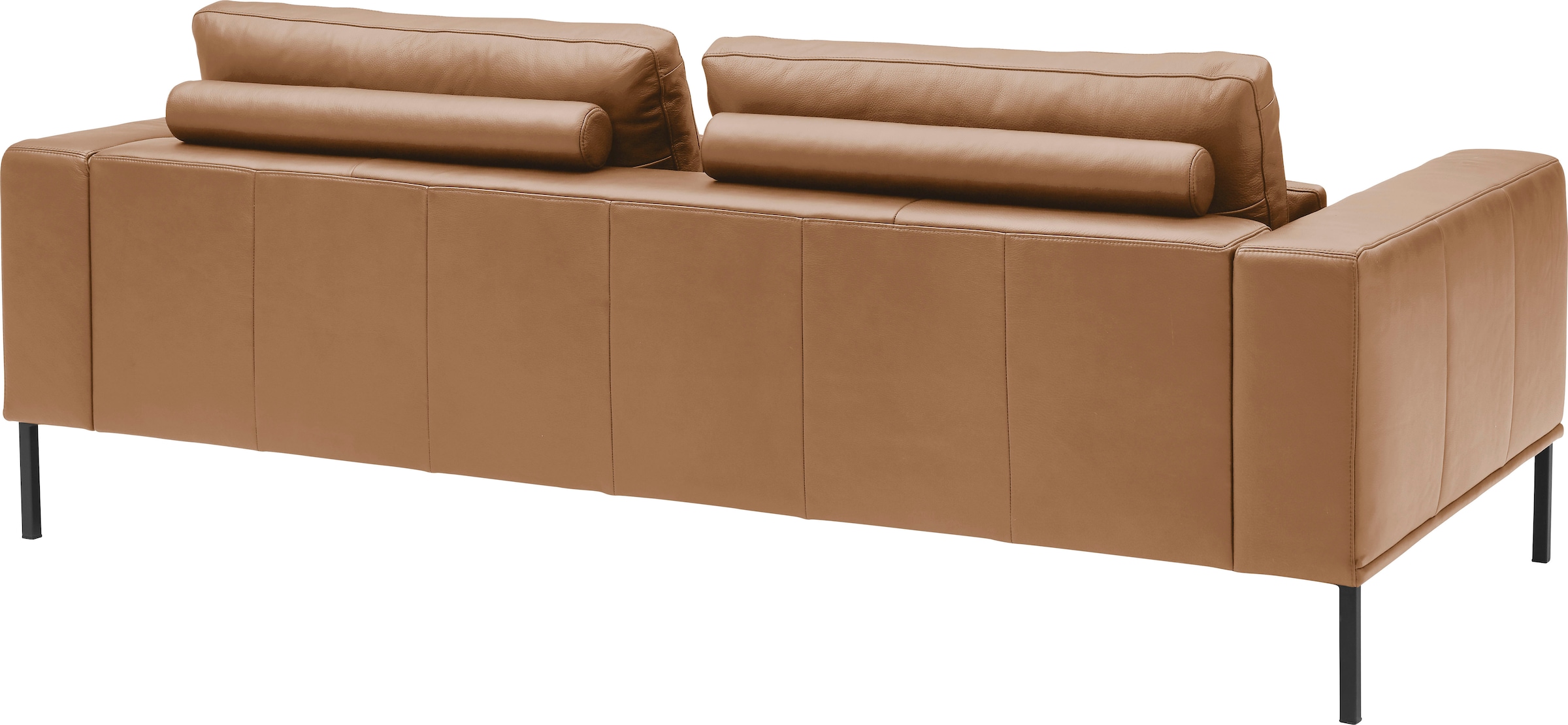 Musterring 3-Sitzer »JustB!PM100« XL-Sofa, wahlweise mit Nierenkissen und mot. Sitzauszug, Fuß schwarz