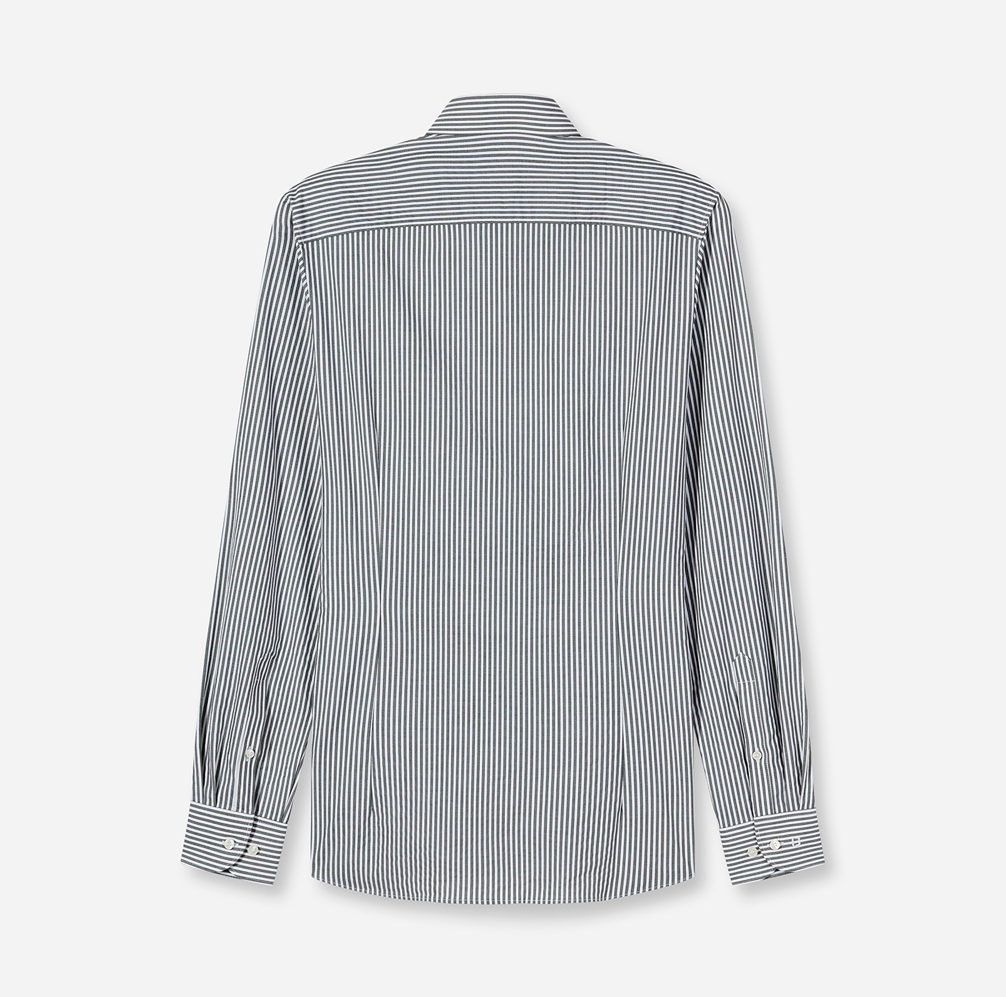 OLYMP Level Five Men's Long Sleeve Shirt Grey-Green 40 2