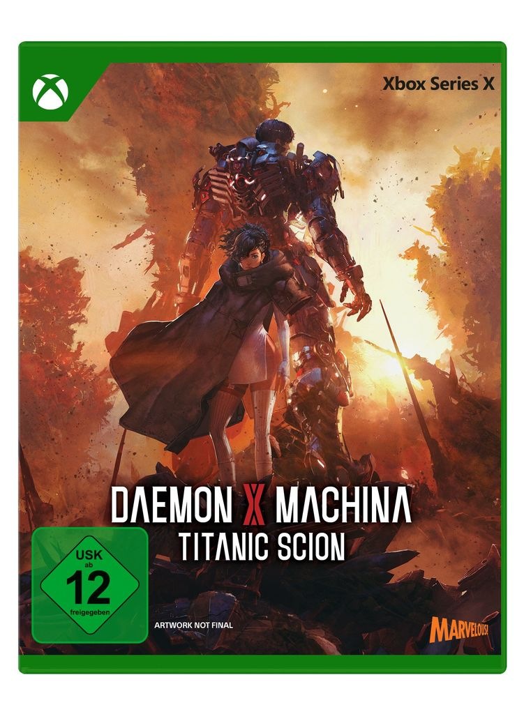 MARVELOUS GAMES Spielesoftware "Daemon X Machina: Titanic Scion", Xbox Series X, transparent, Spielesoftware