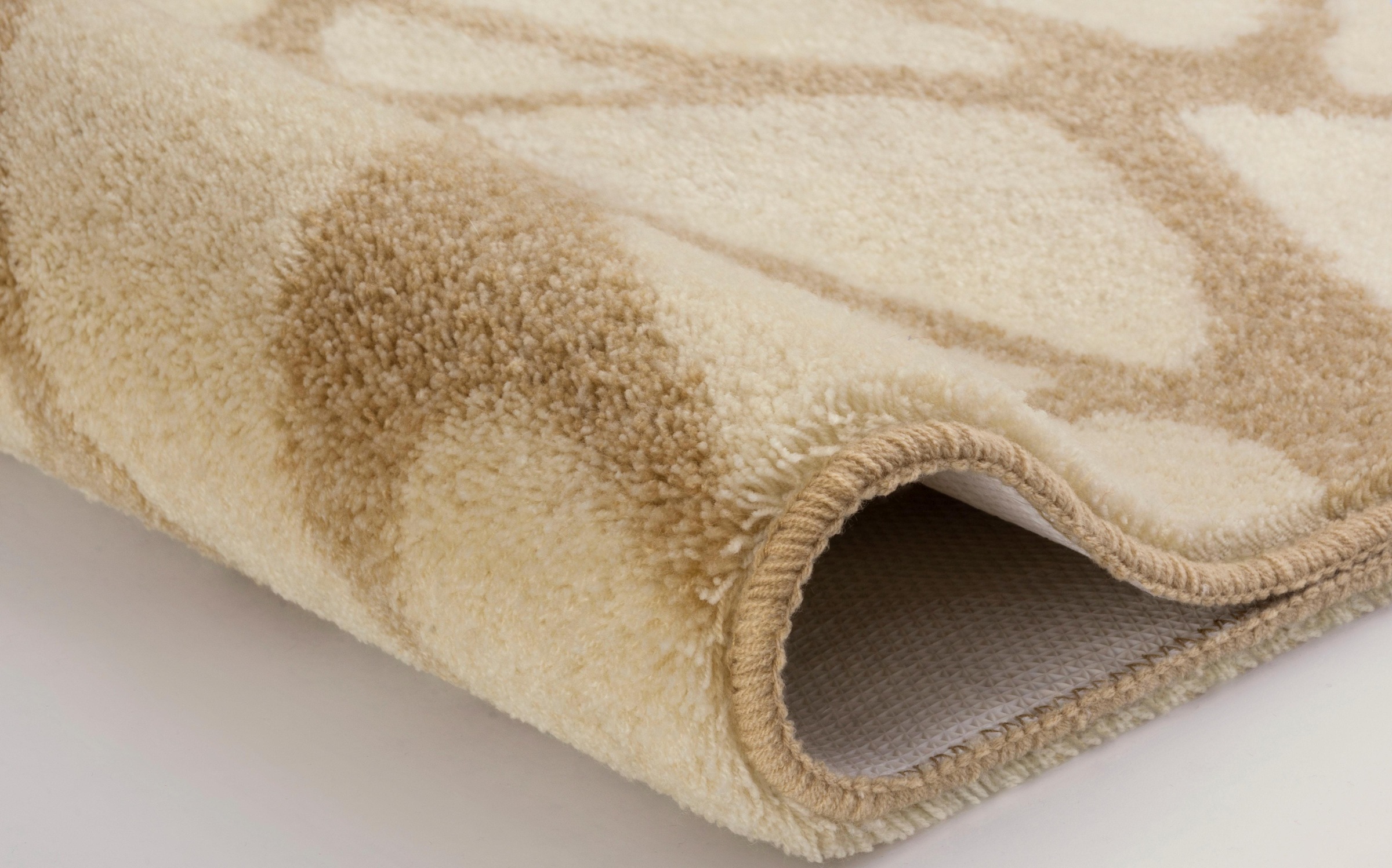 Kleine Wolke Badematte »Inspire«, rutschhemmend beschichtet, fußbodenheizungsgeeignet, Badteppich, Stein Optik, waschbar