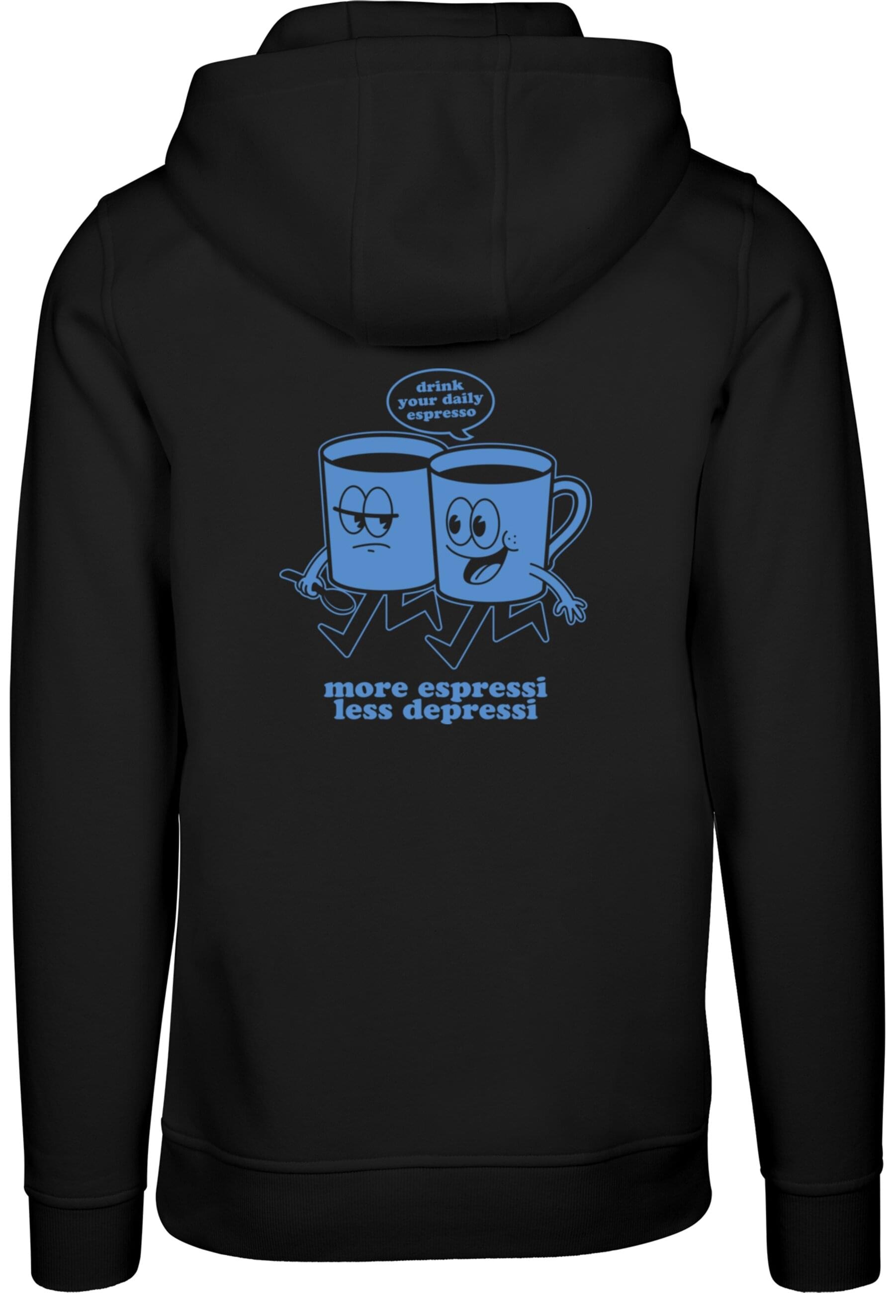 MisterTee Kapuzensweatshirt "MisterTee More Espressi Hoody", 1 Stk. günstig online kaufen