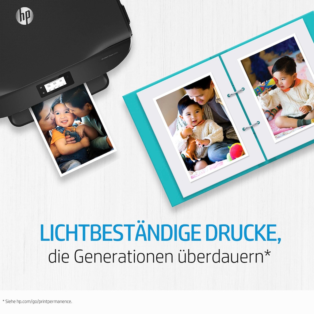 HP Nachfülltinte »305 2er-Pack 6ZD17AE, Cyan/Magenta/Gelb/Schwarz«, für HP, (Packung, 2 St.), Instant Ink, Druckerpatrone original, Kombi