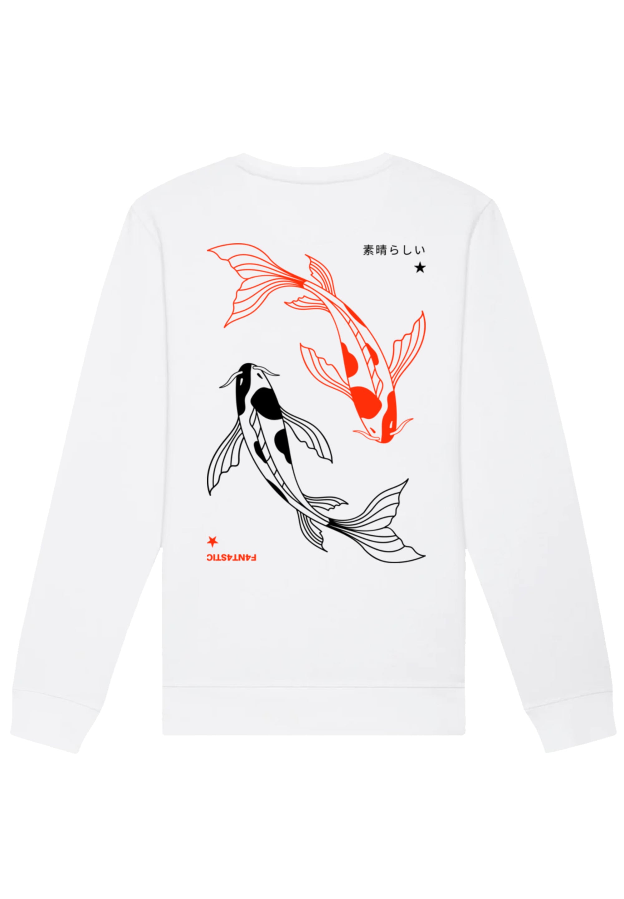 F4NT4STIC Sweatshirt »Koi Japan«, Print