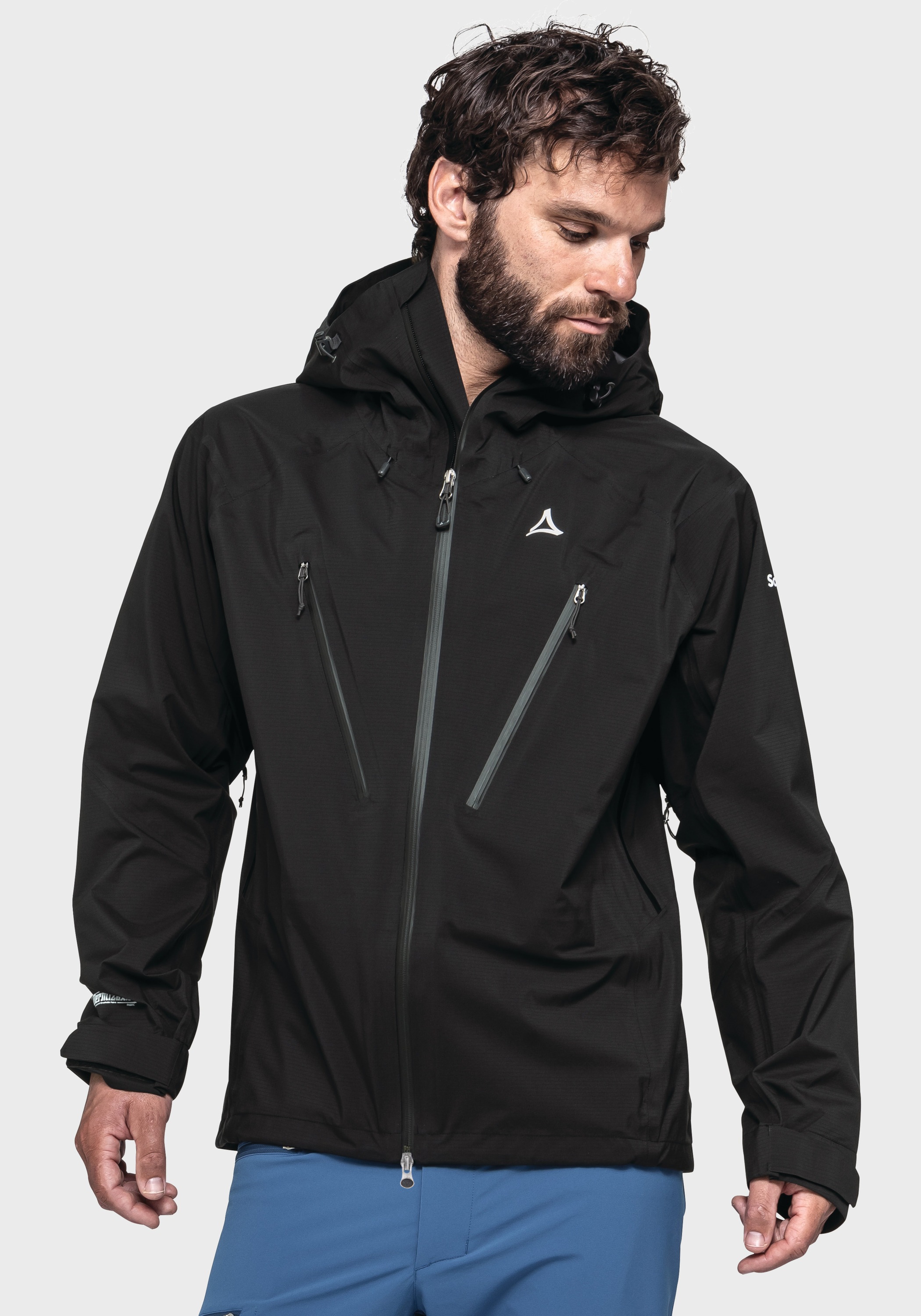 Schöffel Outdoorjacke »Mountain Jacket Style Blaueis MNS«, mit Kapuze