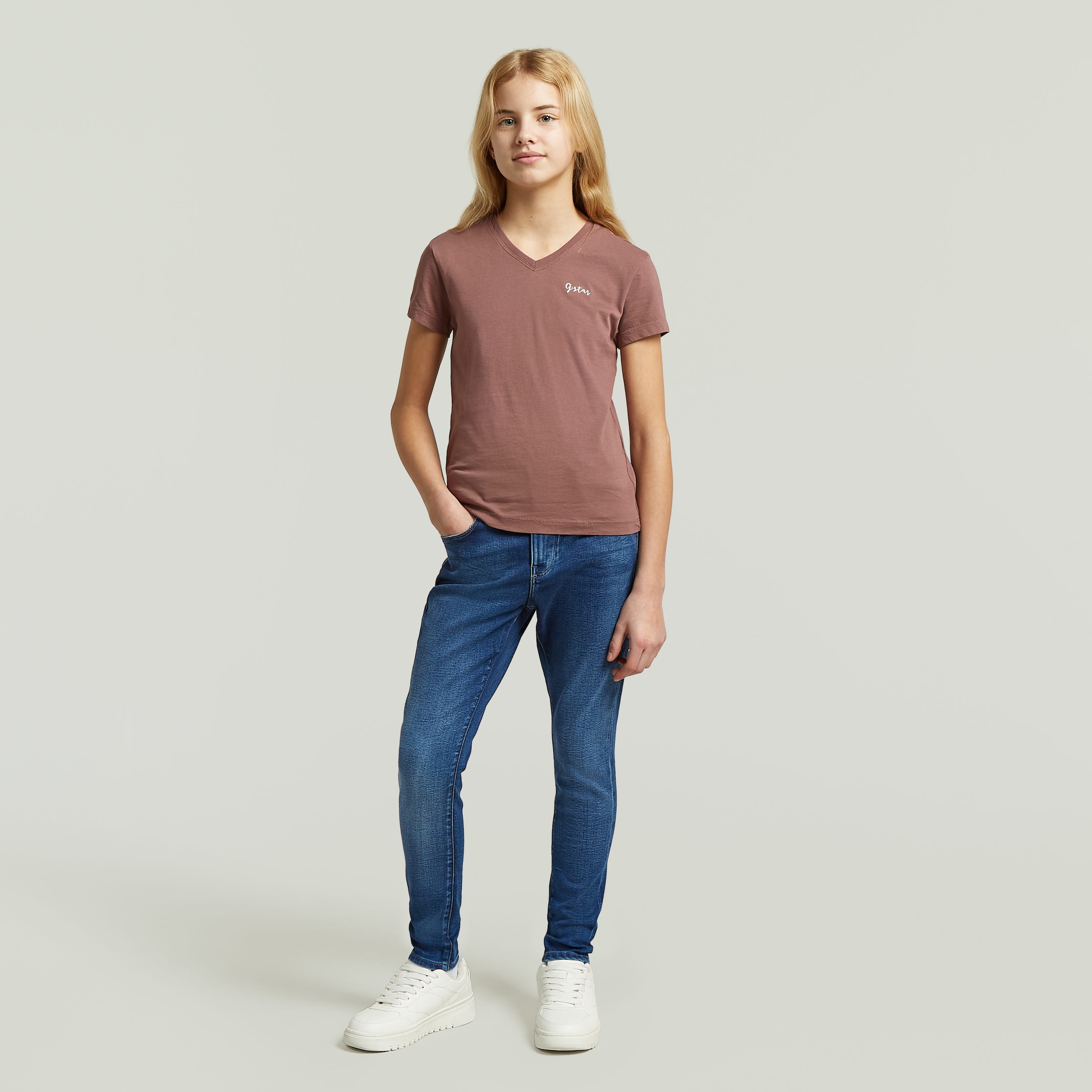 G-STAR Skinny-fit-Jeans »KIDS, 3301 SKINNY G« mit mittelhohem Bund