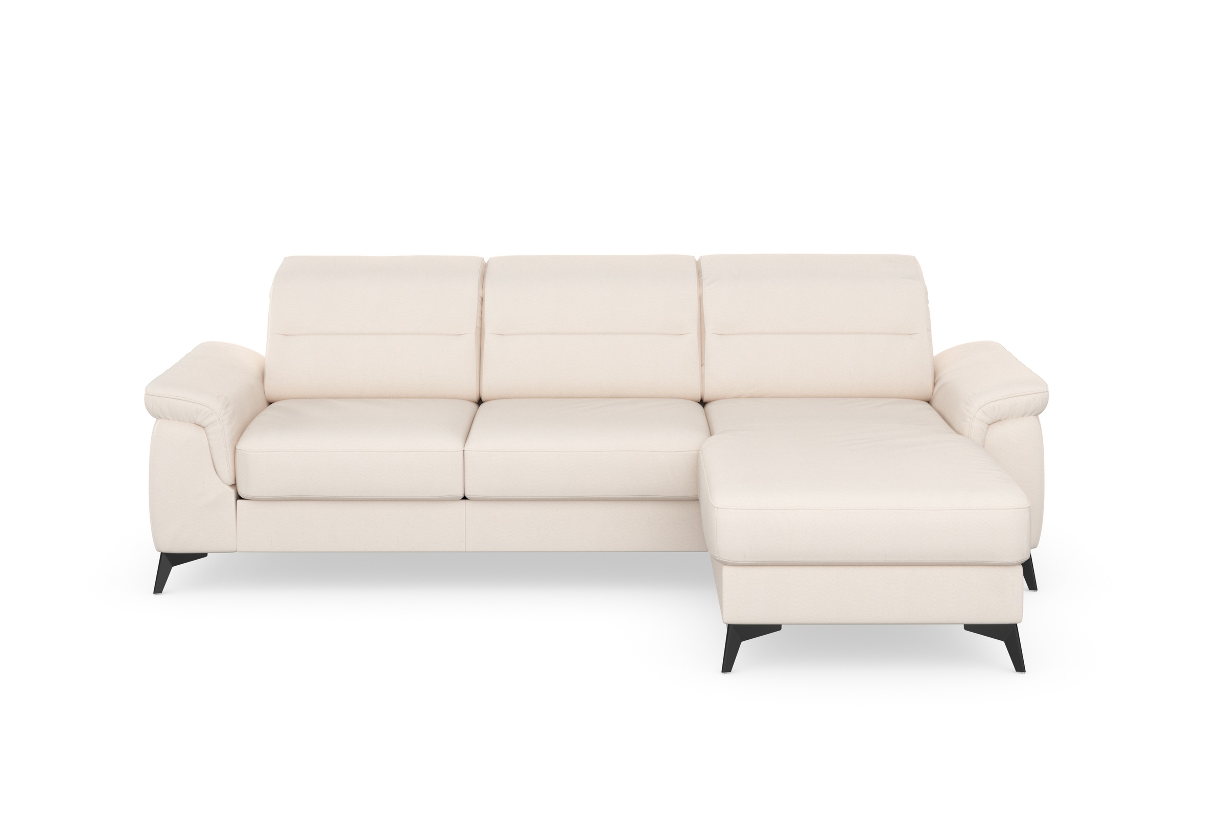 sit&more Ecksofa »Sinatra L-Form« mit Recamiere, optional mit Kopfteilverstellung und Armteilfunktion