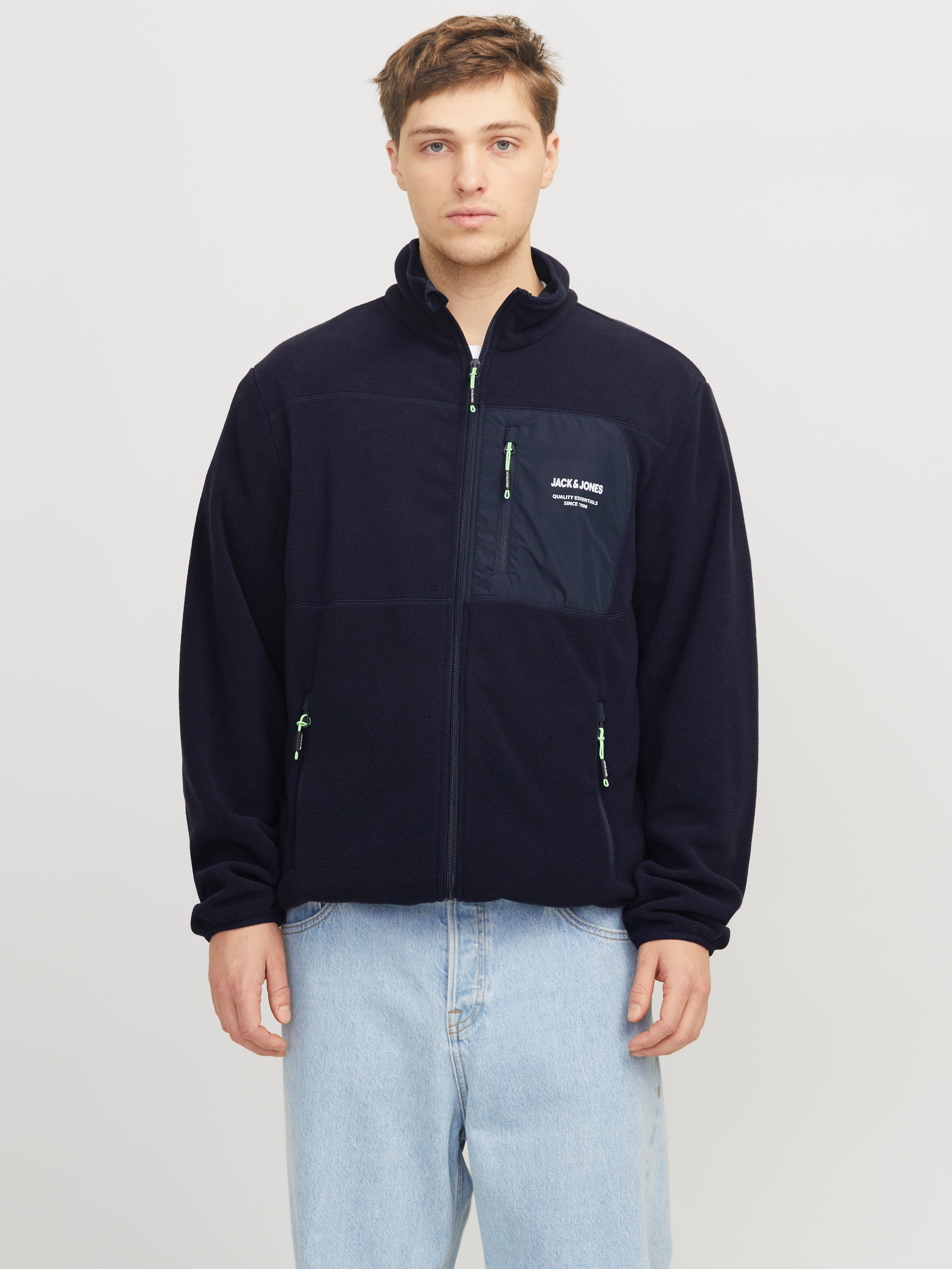 Jack & Jones Outdoorjacke »JJTHEO FLEECE JACKET«