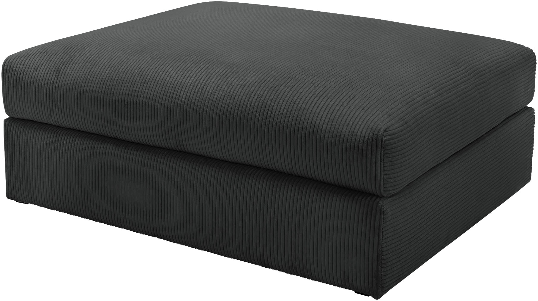 OTTO home Polsterhocker "Soft&Cosy XL, B: 101 cm - OTTO. Verlässliche Qualität." Mega-Hocker, in Cord oder Chenille-Struktur wählbar