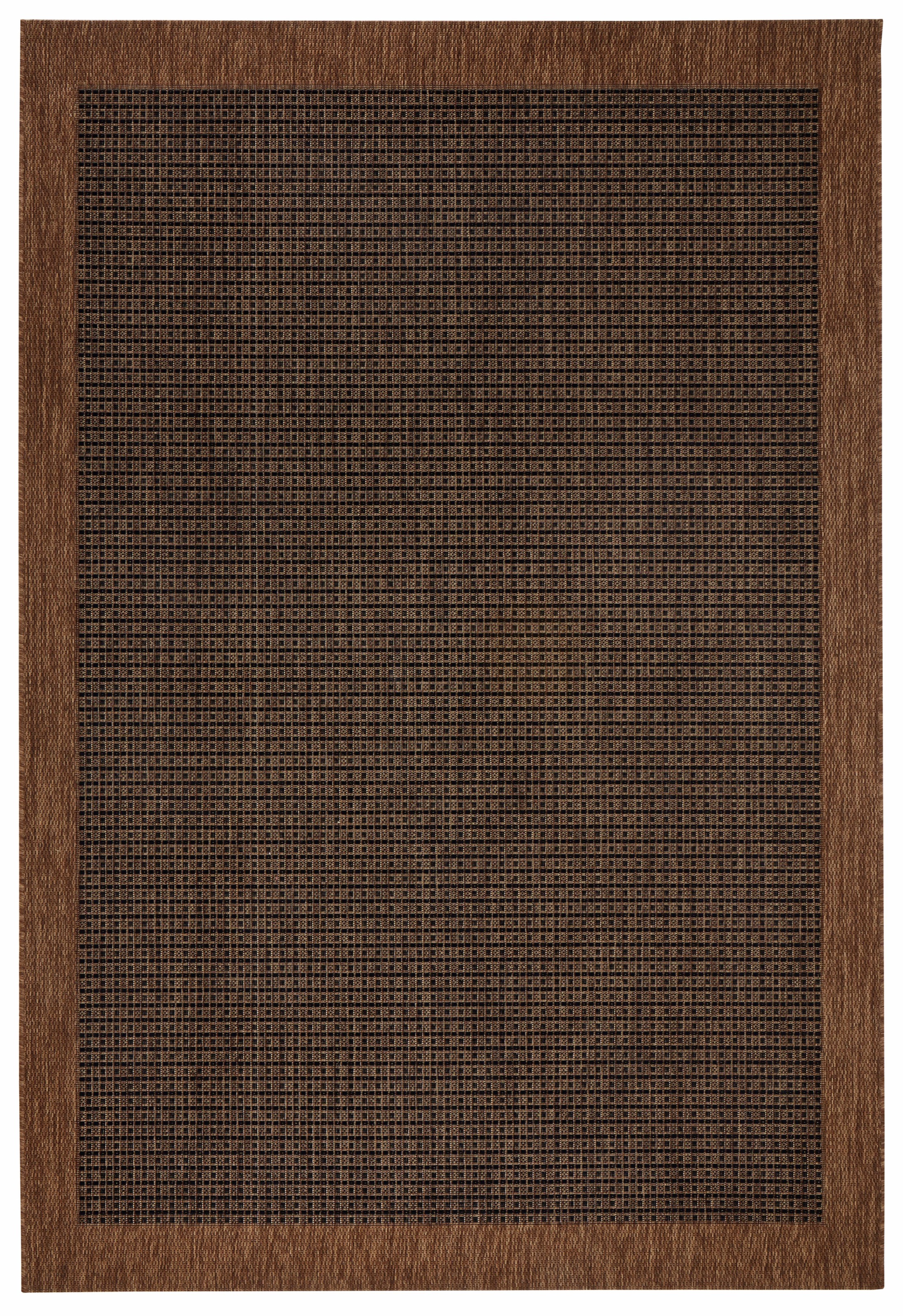 HANSE Home Teppich »Simple«, rechteckig, 8 mm Höhe, Flachgewebe Indoor, Sisal Optik, Bordüren Design, Robust, Pflegeleicht